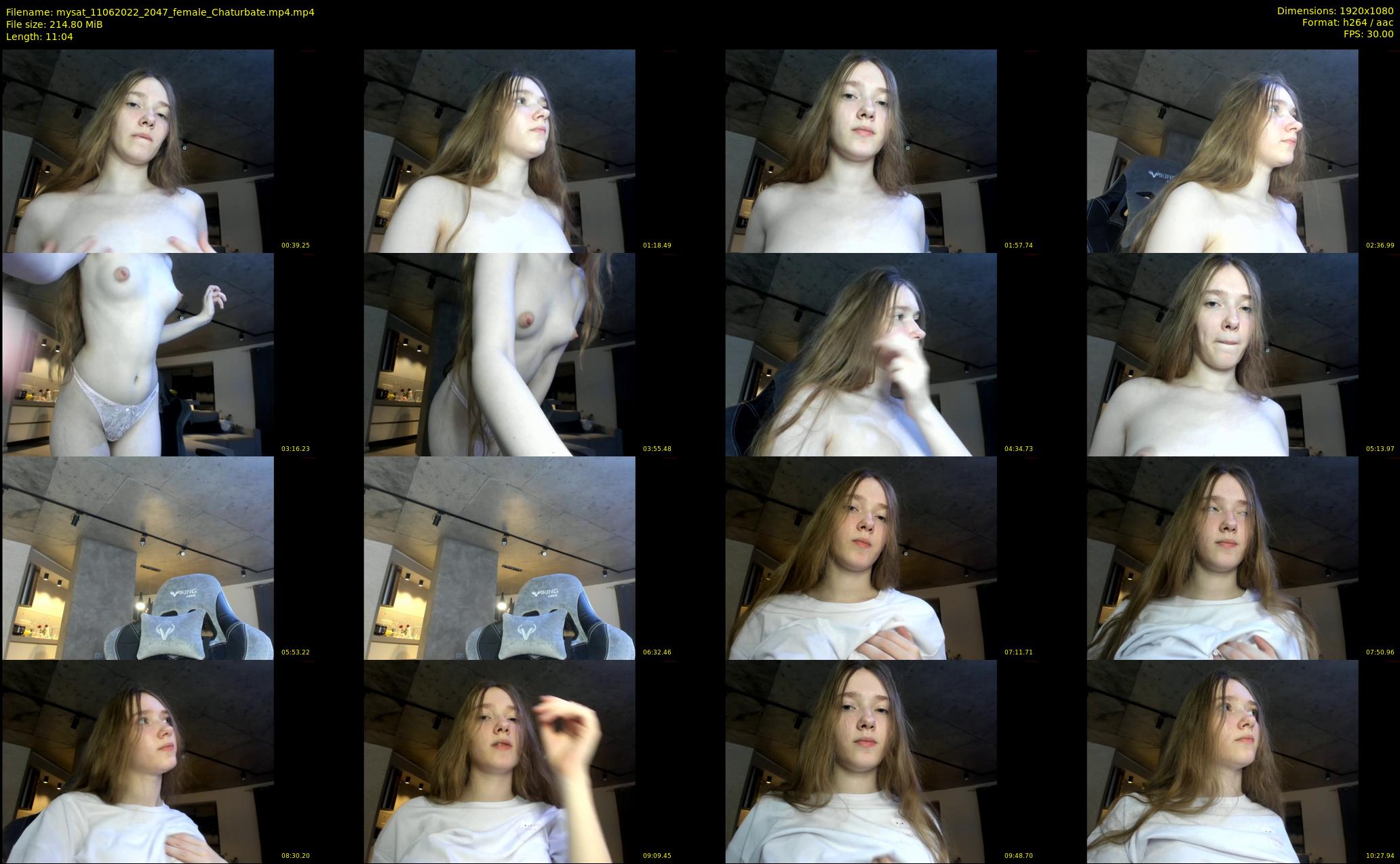 mysat — 12 minute Chaturbate female cam show recording, 1080p, Jun 11, 2022