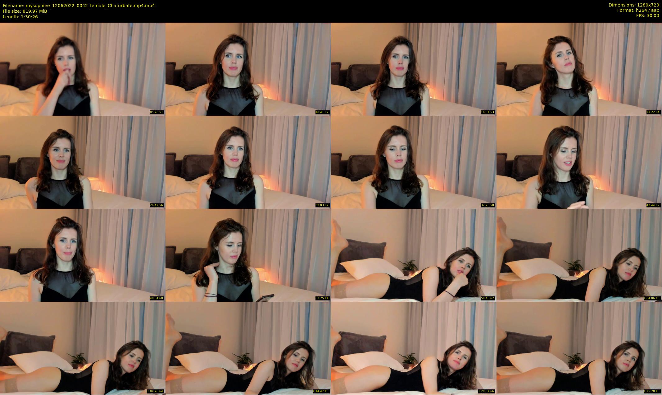 mysophiee — 91 minute Chaturbate female cam show recording, 720p, Jun 12, 2022