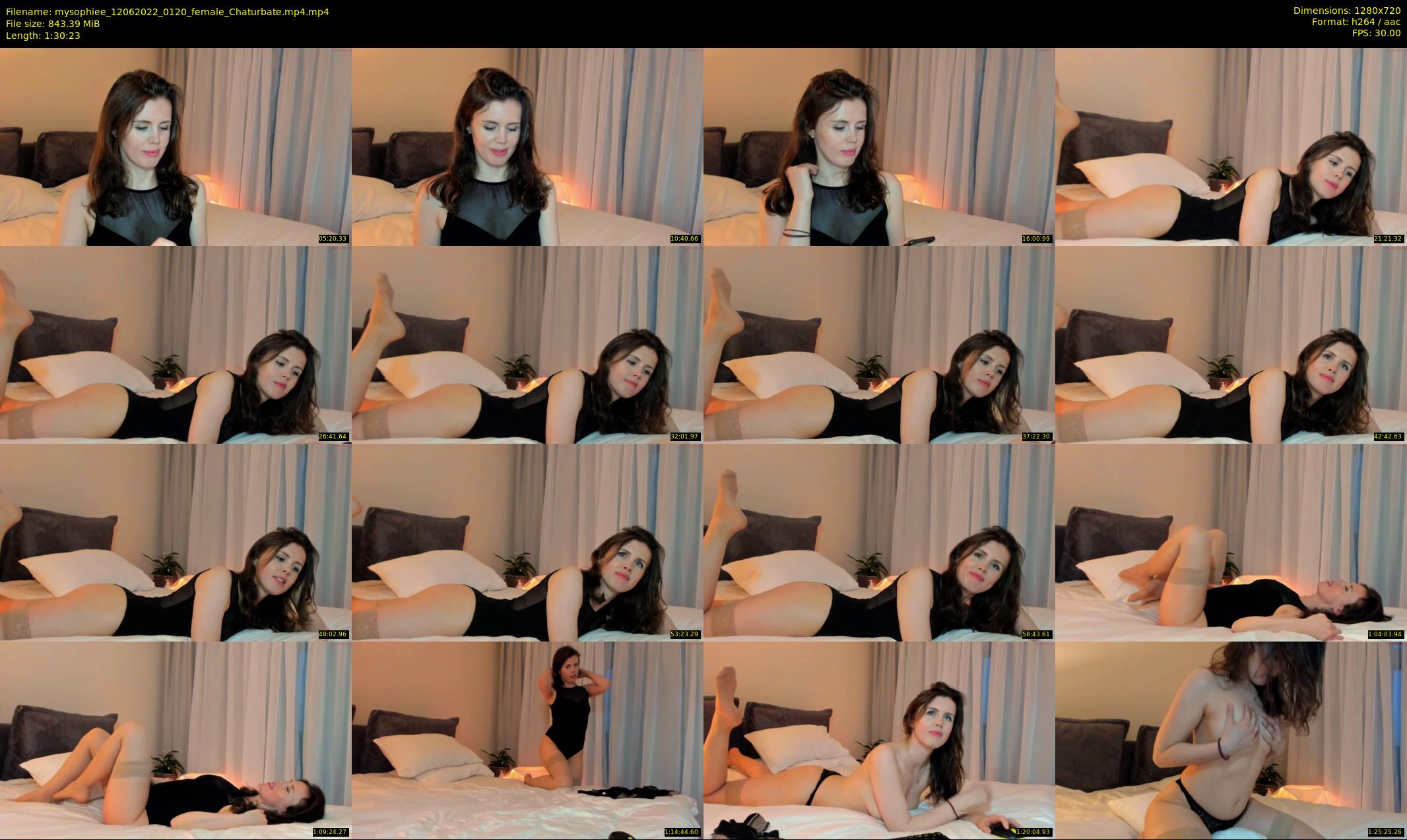 mysophiee — 91 minute Chaturbate female cam show recording, 720p, Jun 12, 2022