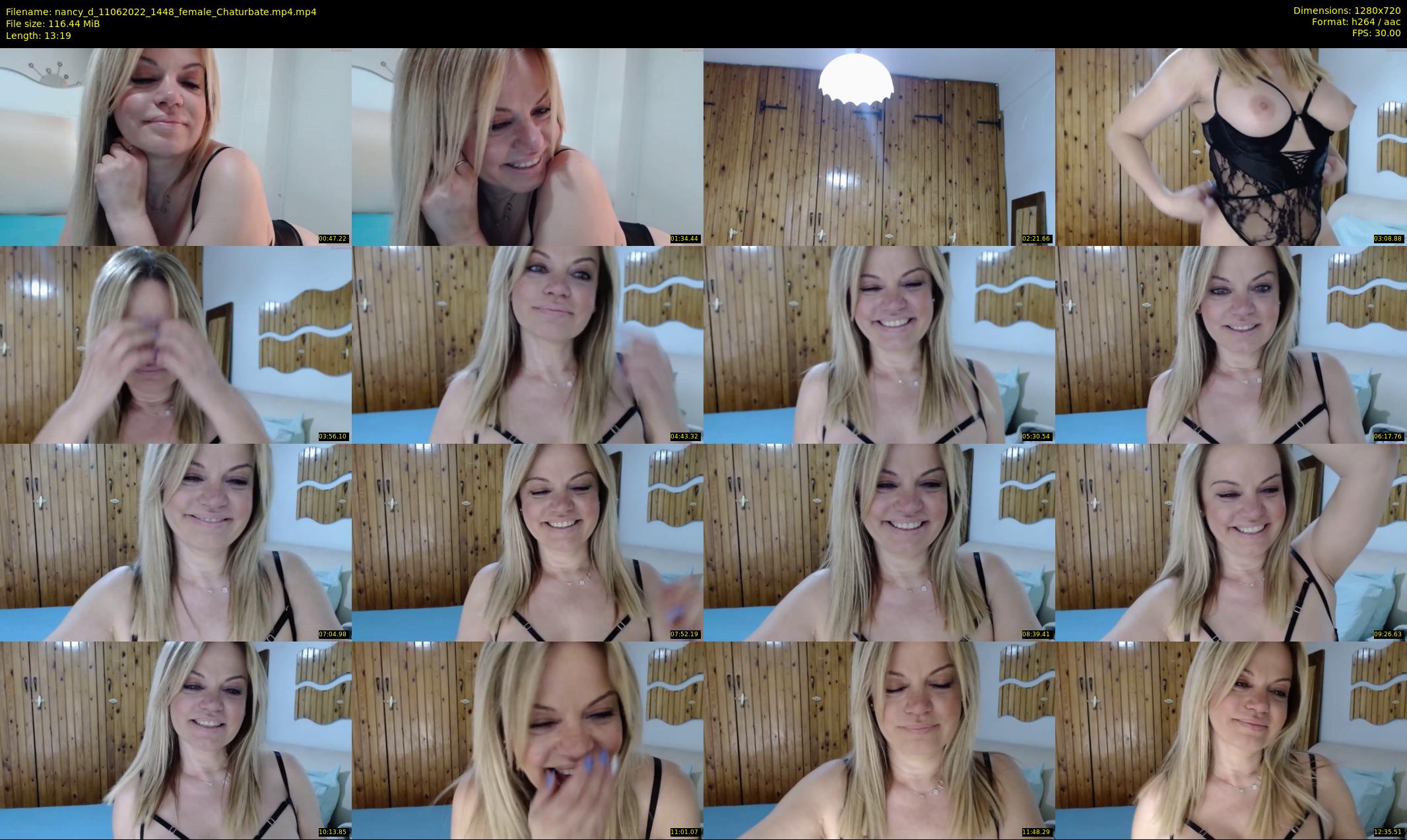 nancy_d — 14 minute Chaturbate female cam show recording, 720p, Jun 11, 2022