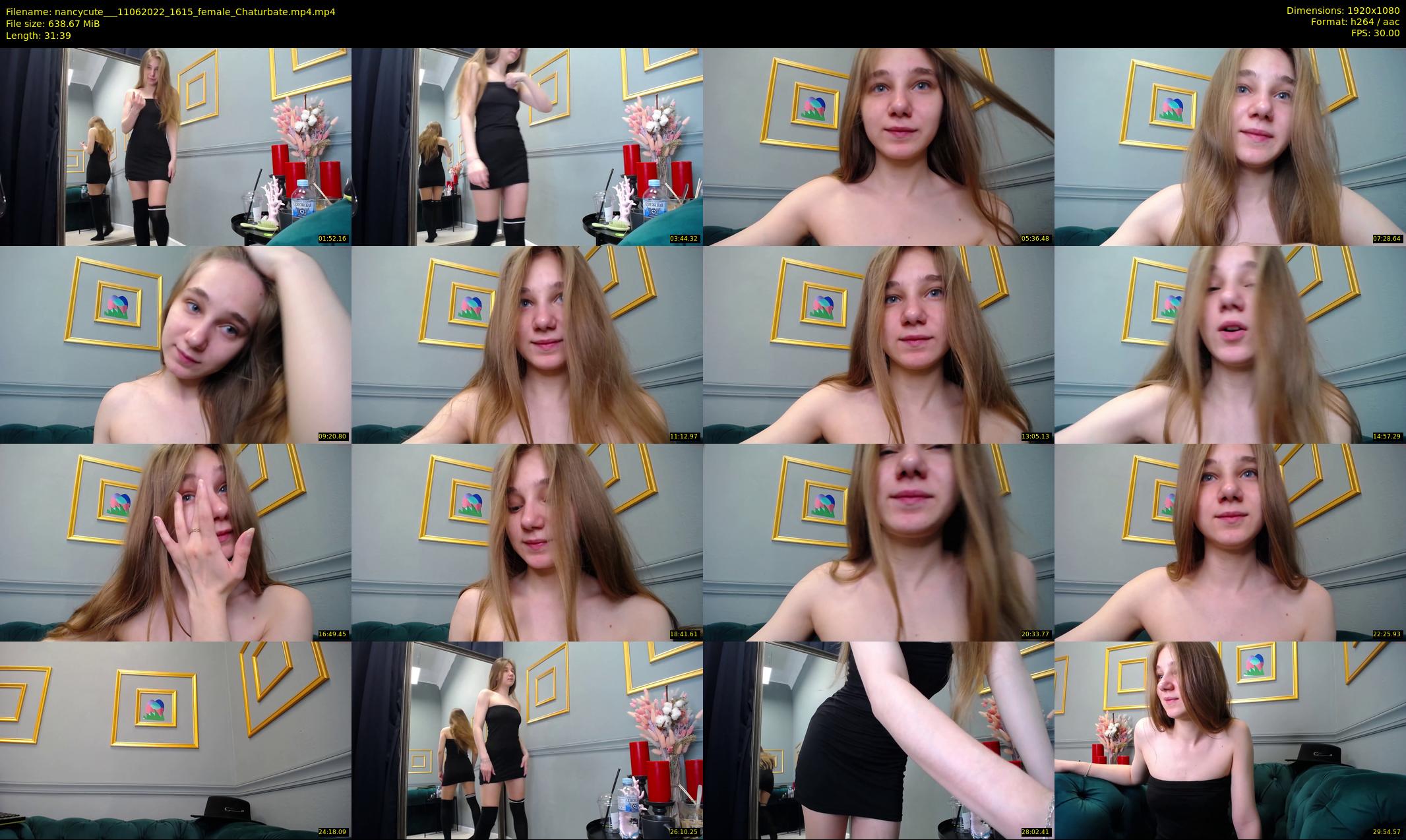 nancycute__ — 32 minute Chaturbate female cam show recording, 1080p, Jun 11, 2022