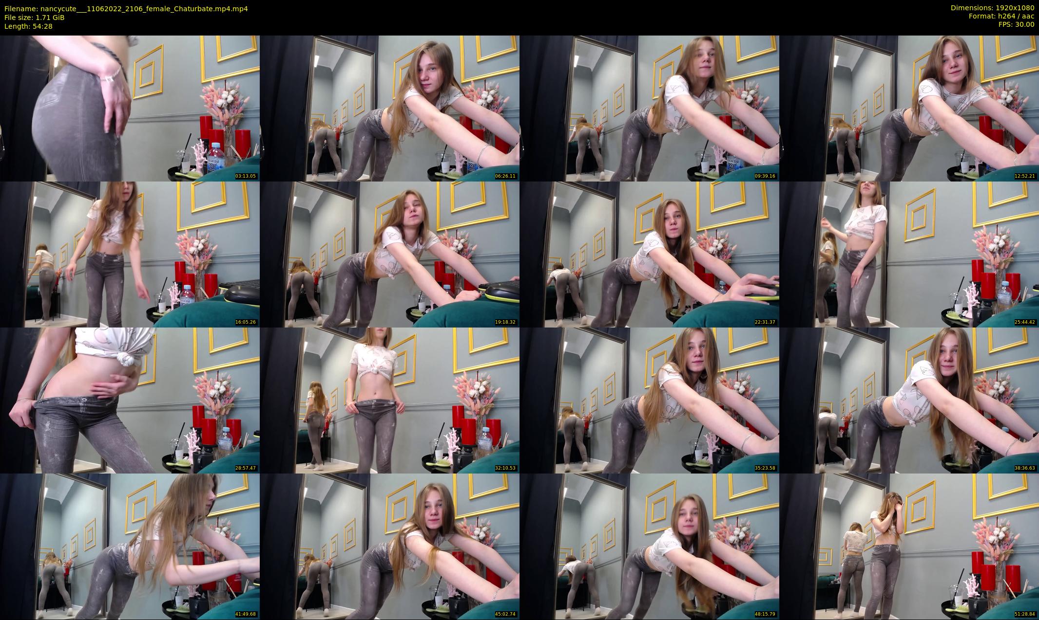 nancycute__ — 55 minute Chaturbate female cam show recording, 1080p, Jun 11, 2022