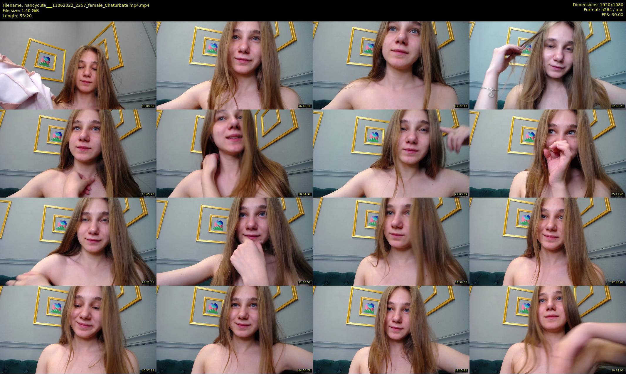 nancycute__ — 54 minute Chaturbate female cam show recording, 1080p, Jun 11, 2022