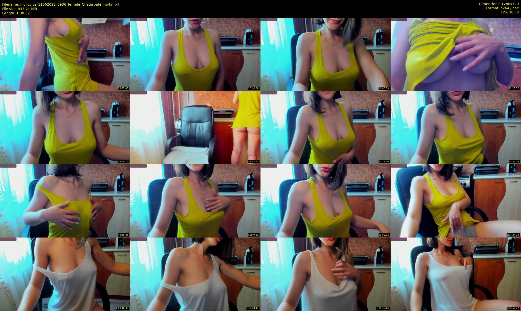 nickyplus — 91 minute Chaturbate couple cam show recording, 720p, Jun 11, 2022