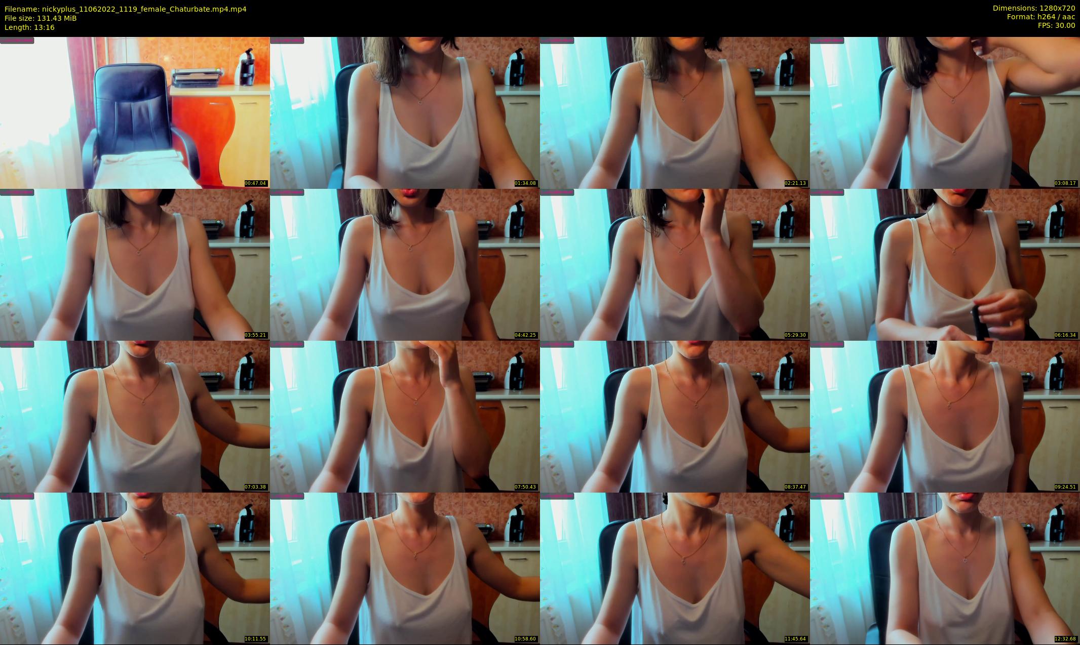 nickyplus — 14 minute Chaturbate couple cam show recording, 720p, Jun 11, 2022