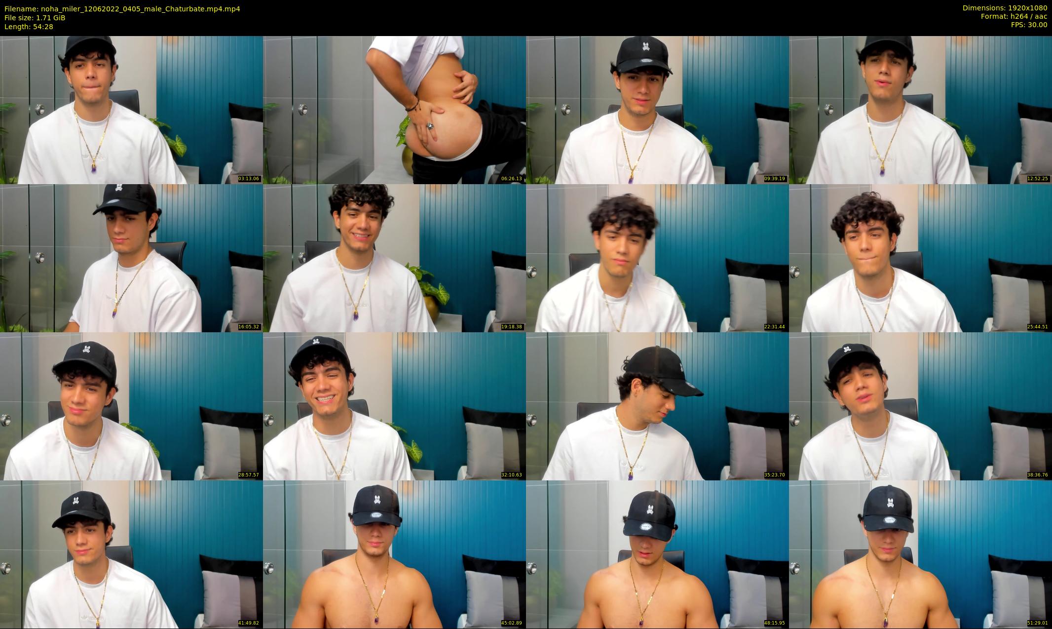 noha_miler — 55 minute Chaturbate male cam show recording, 1080p, Jun 12, 2022