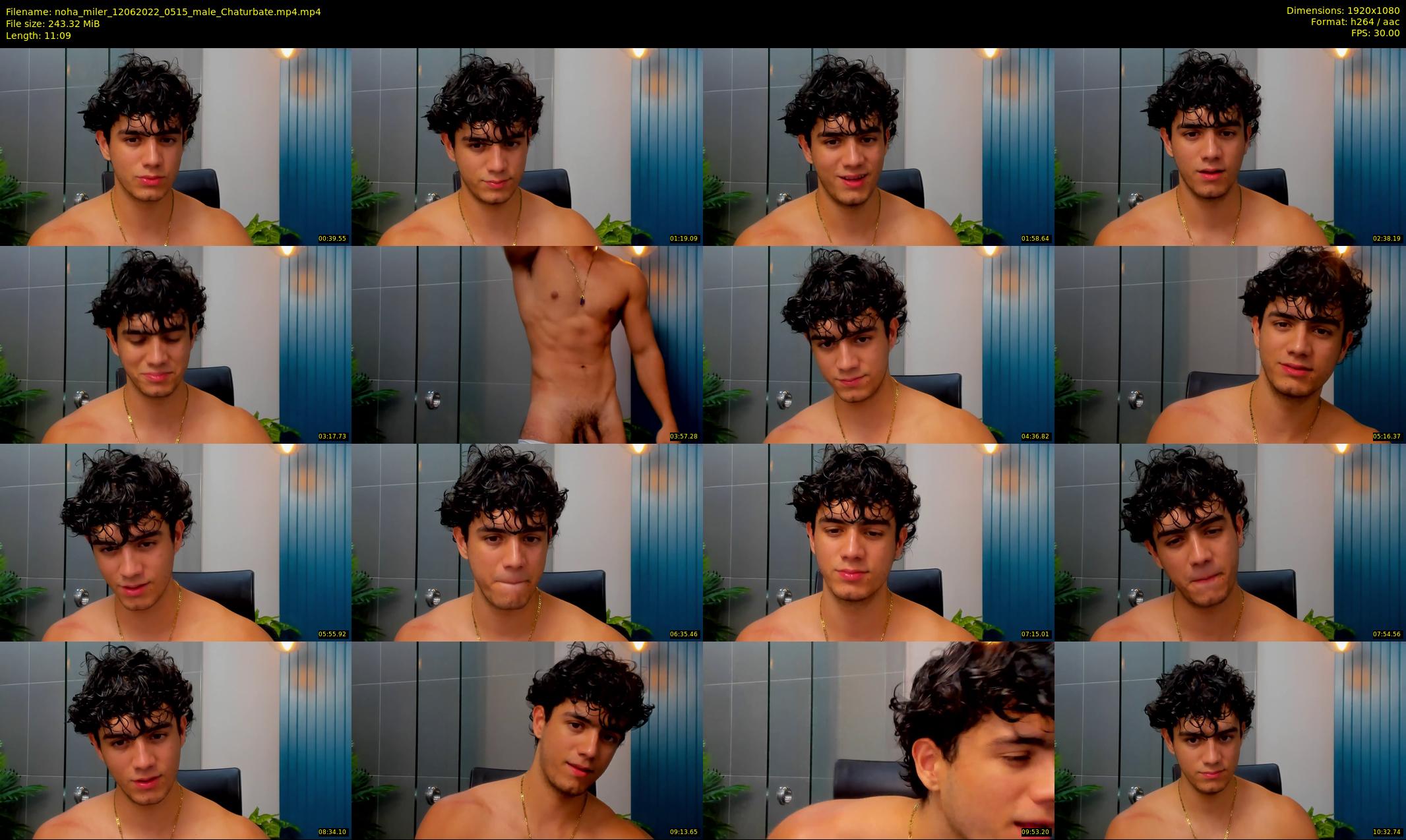 noha_miler — 12 minute Chaturbate male cam show recording, 1080p, Jun 12, 2022