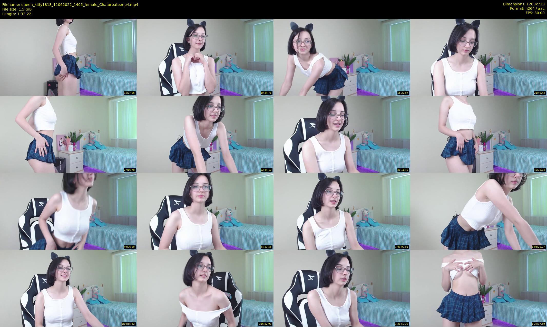 queen_kitty1818 — 93 minute Chaturbate female cam show recording, 720p, Jun 11, 2022
