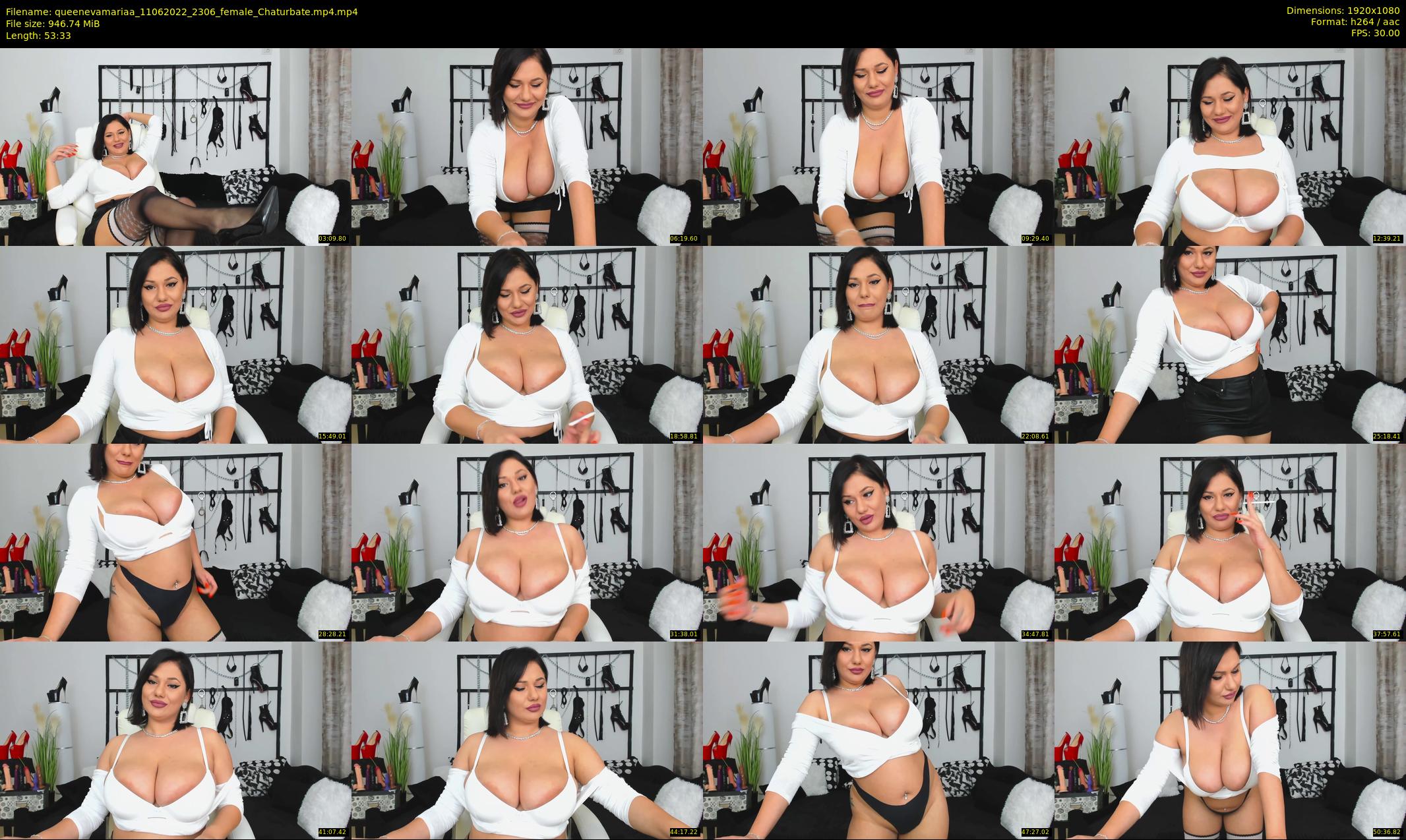 queenevamariaa — 54 minute Chaturbate female cam show recording, 1080p, Jun 11, 2022
