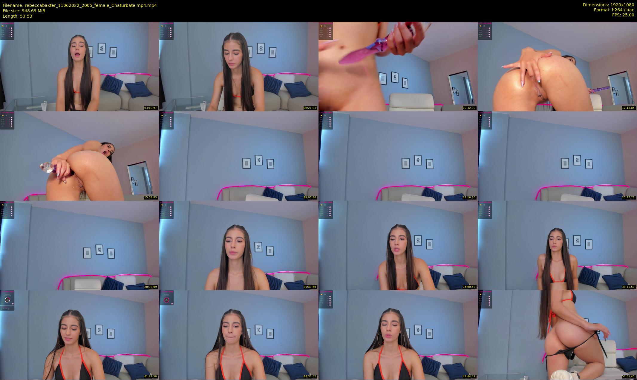 rebeccabaxter — 54 minute Chaturbate female cam show recording, 1080p, Jun 11, 2022