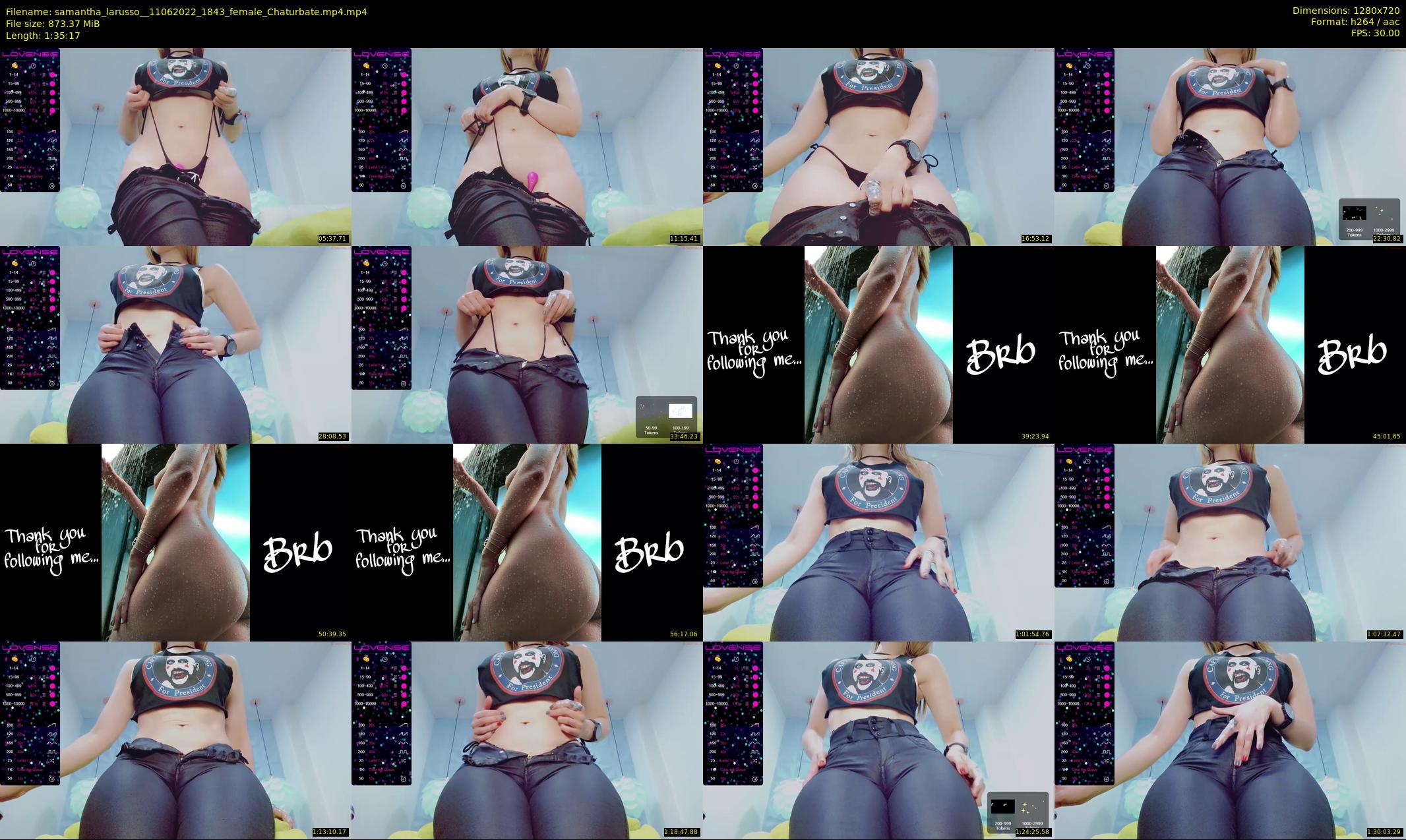 samantha_larusso_ — 96 minute Chaturbate couple cam show recording, 720p, Jun 11, 2022