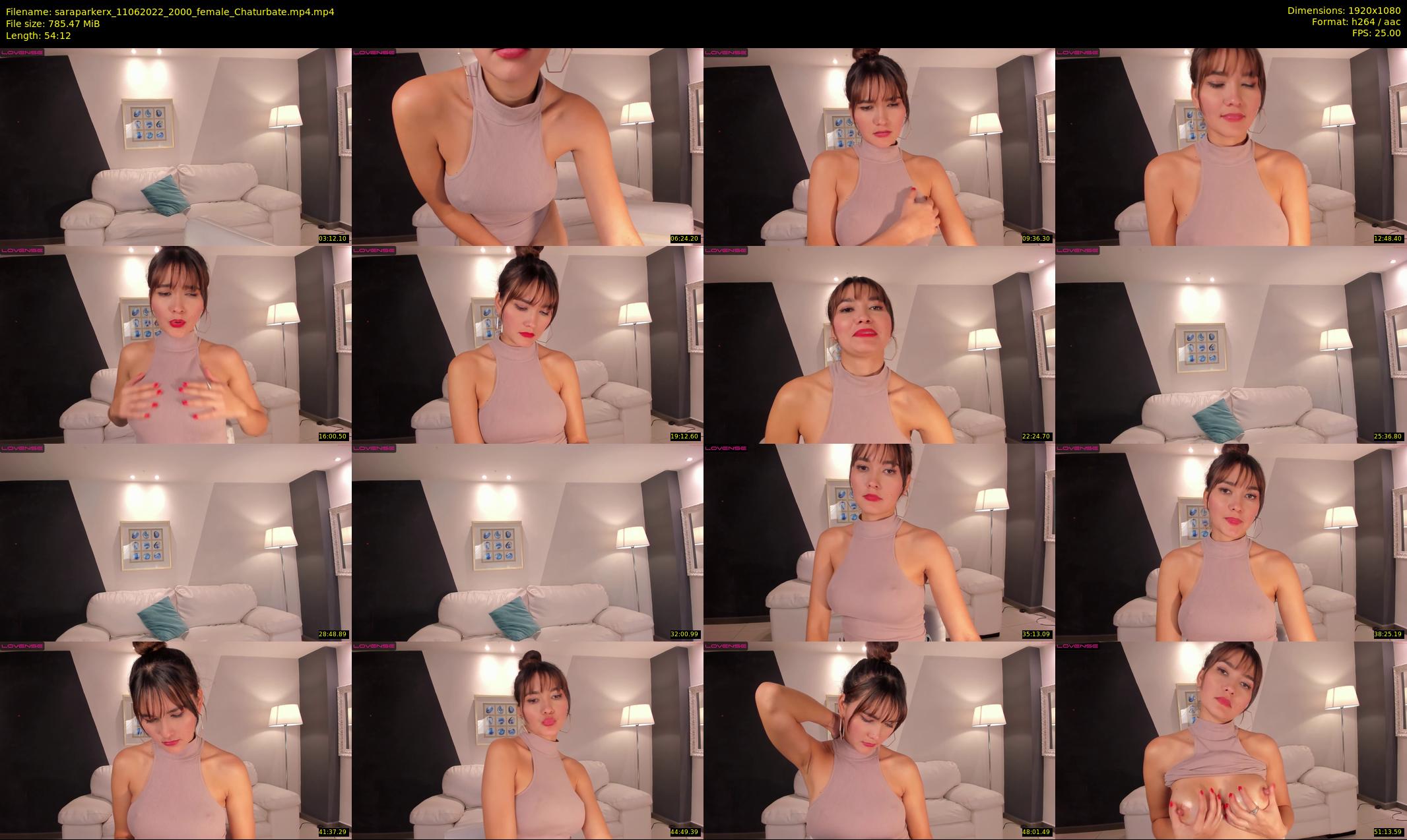 saraparkerx — 55 minute Chaturbate female cam show recording, 1080p, Jun 11, 2022