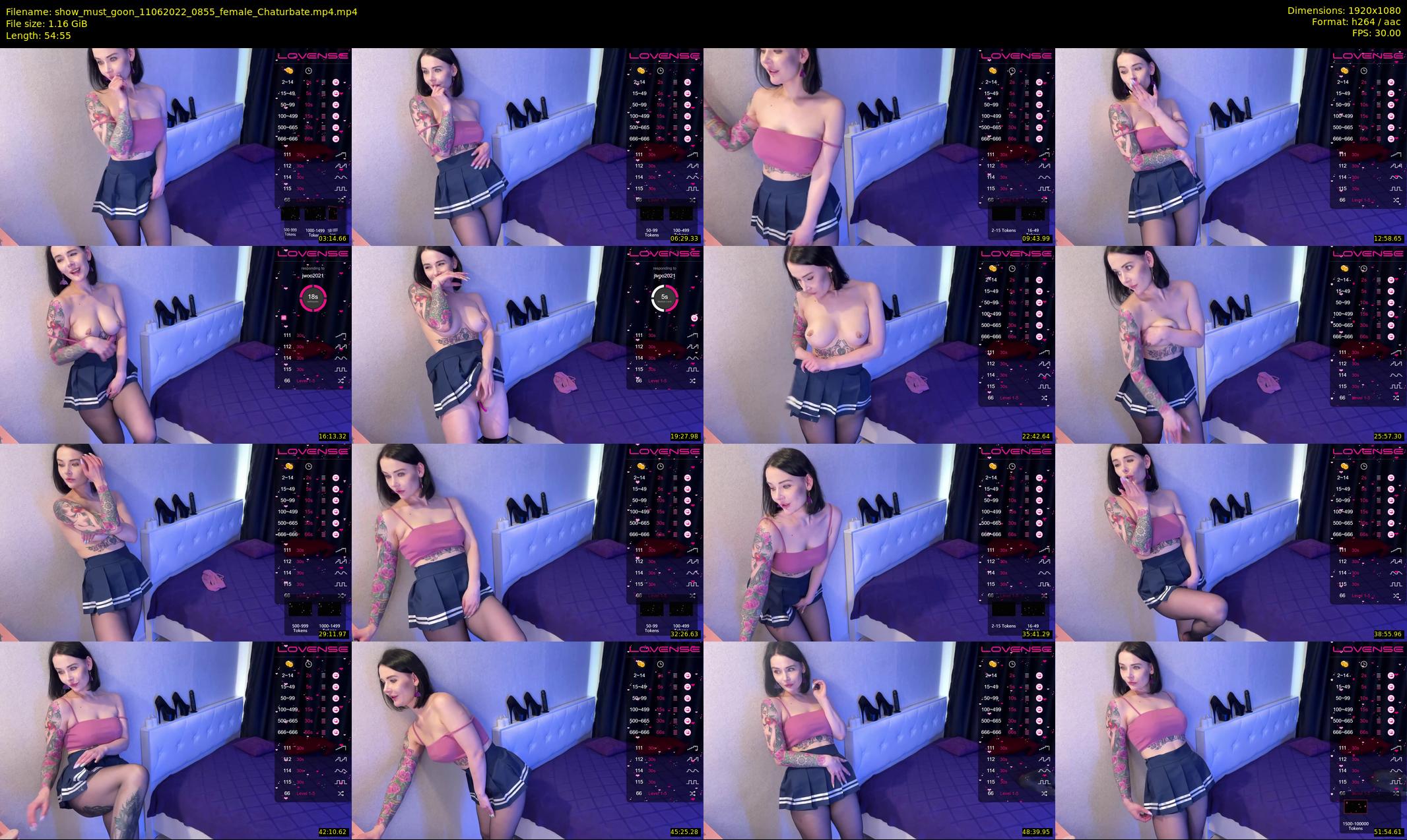 show_must_goon — 55 minute Chaturbate female cam show recording, 1080p, Jun 11, 2022