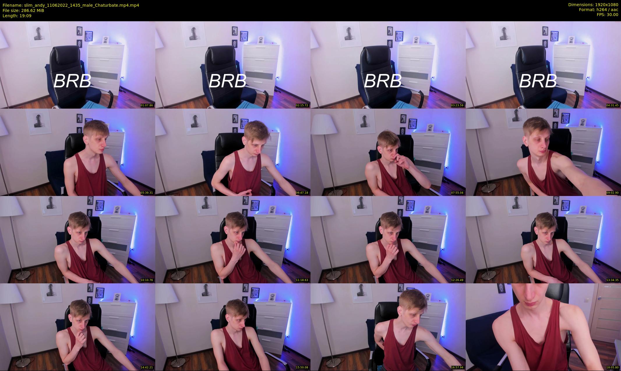 slim_andy — 20 minute Chaturbate male cam show recording, 1080p, Jun 11, 2022