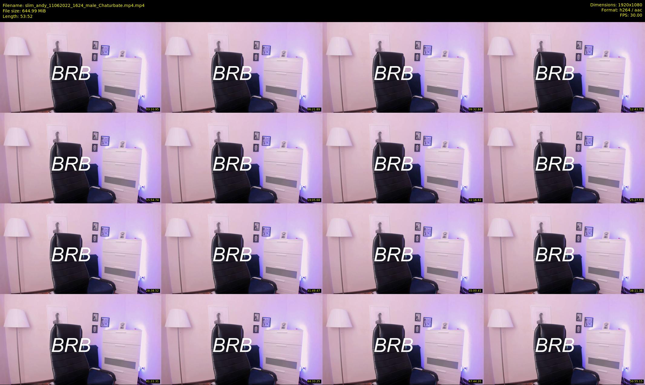 slim_andy — 54 minute Chaturbate male cam show recording, 1080p, Jun 11, 2022
