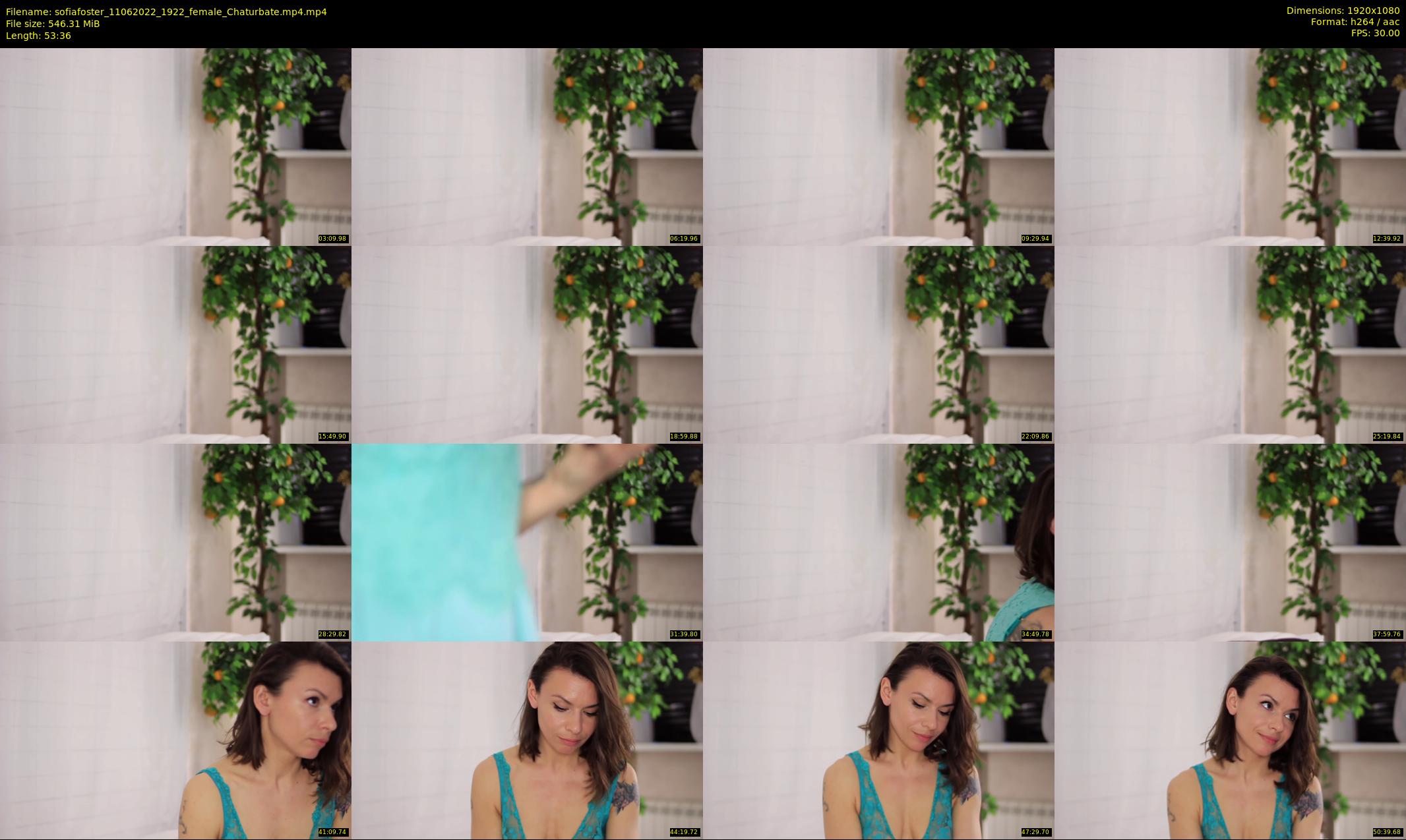 sofiafoster — 54 minute Chaturbate female cam show recording, 1080p, Jun 11, 2022