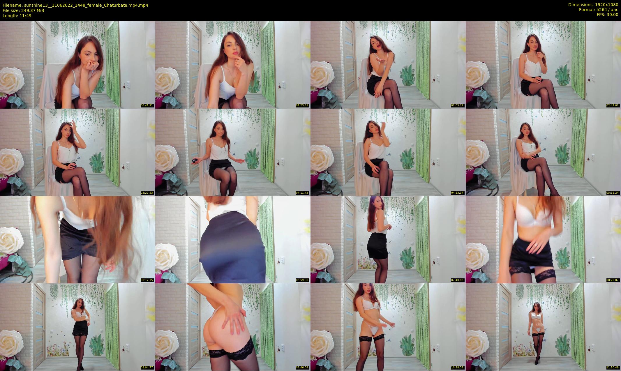 sunshine13_ — 12 minute Chaturbate female cam show recording, 1080p, Jun 11, 2022