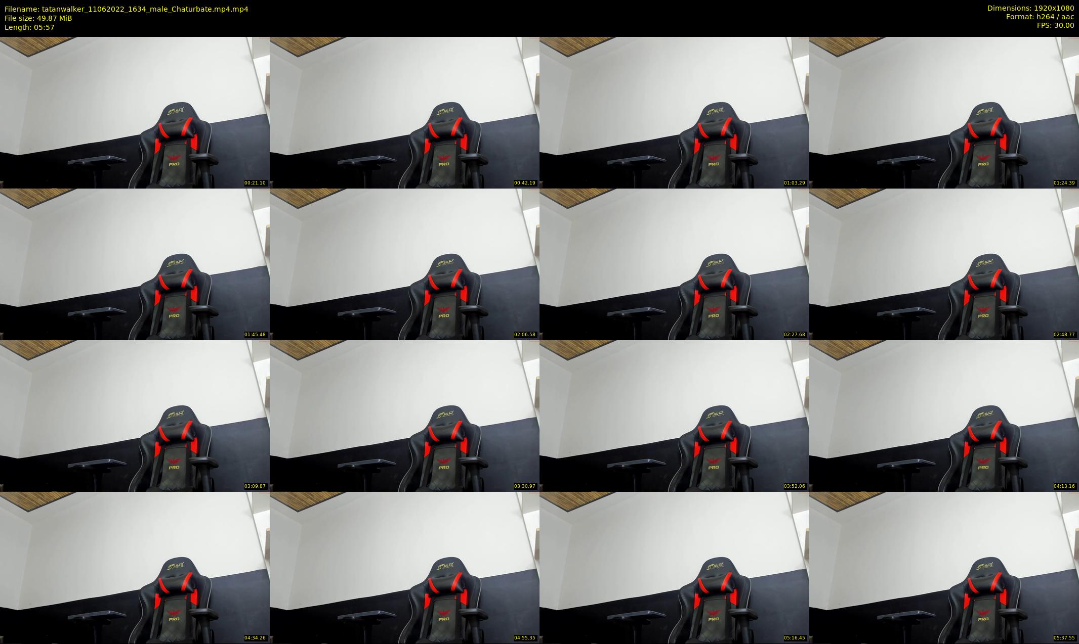 tatanwalker — 6 minute Chaturbate male cam show recording, 1080p, Jun 11, 2022