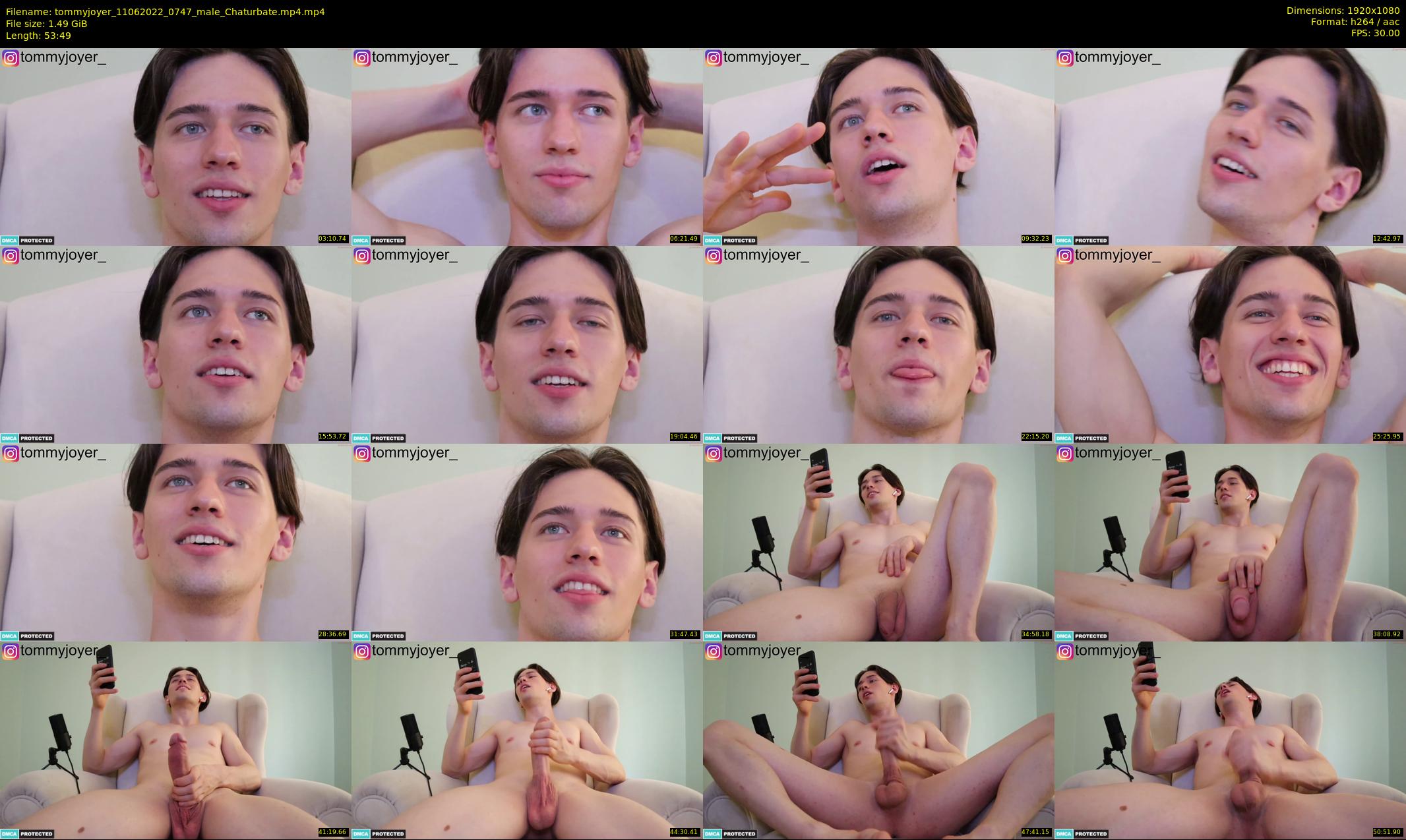 tommyjoyer — 54 minute Chaturbate male cam show recording, 1080p, Jun 11, 2022