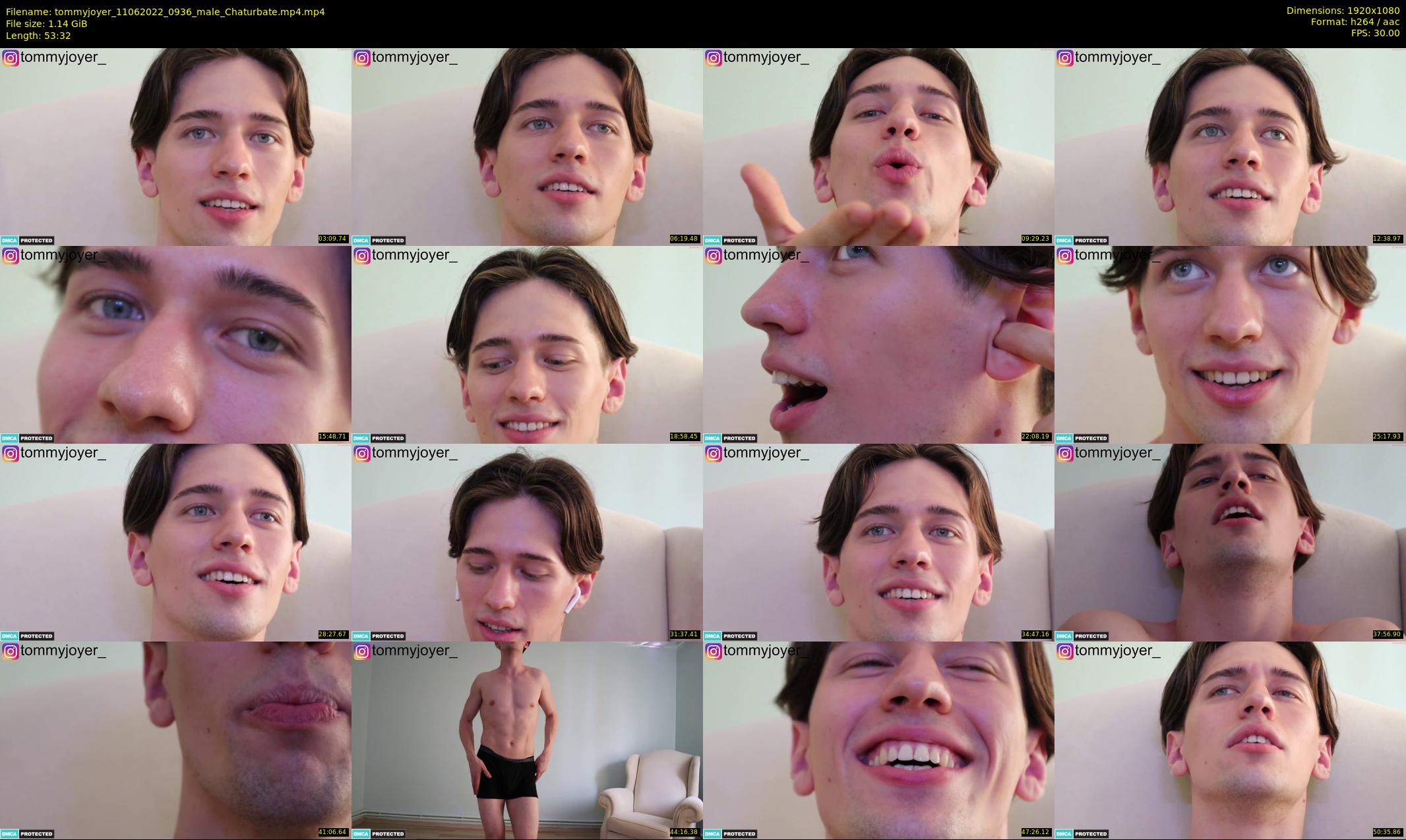 tommyjoyer — 54 minute Chaturbate male cam show recording, 1080p, Jun 11, 2022
