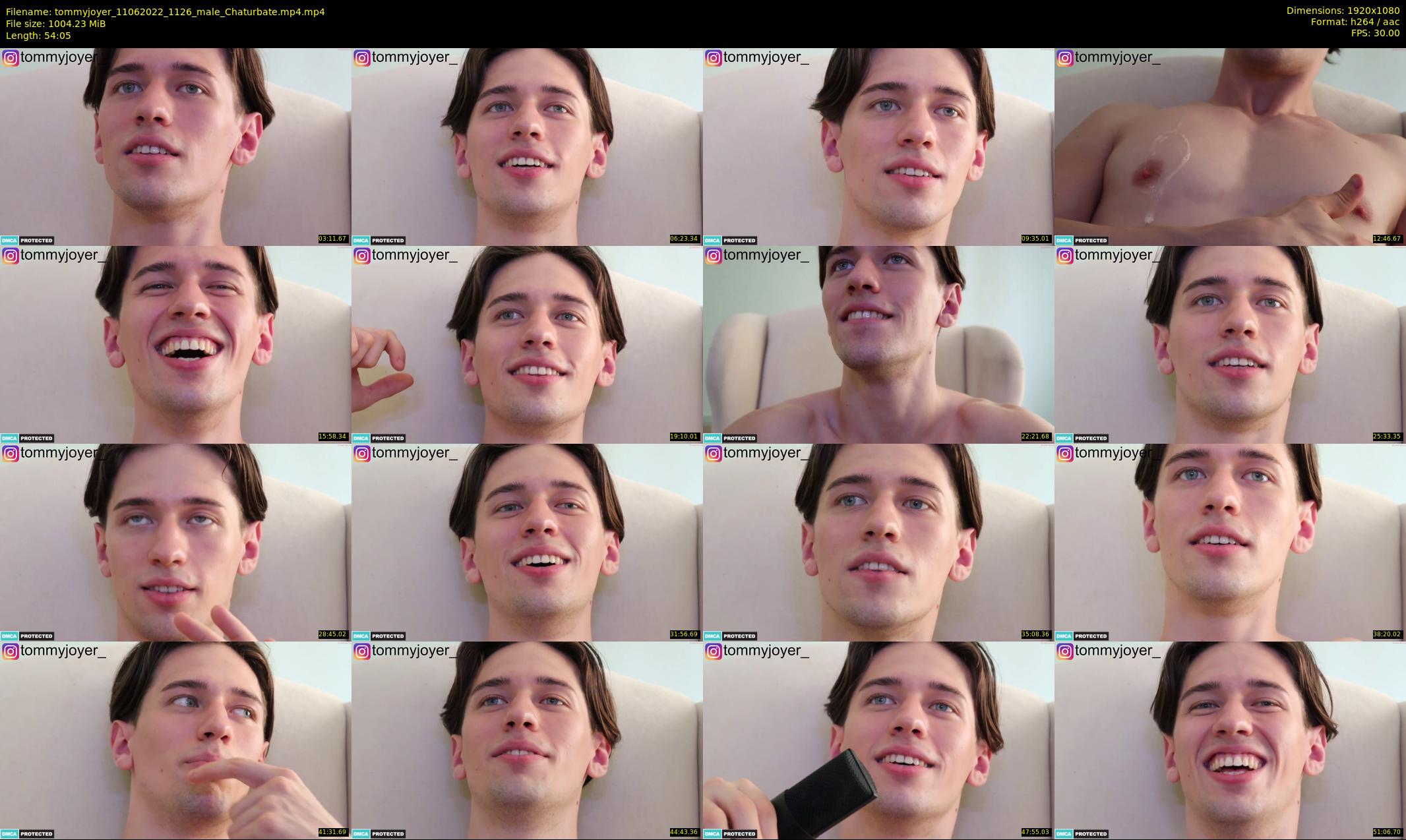tommyjoyer — 55 minute Chaturbate male cam show recording, 1080p, Jun 11, 2022