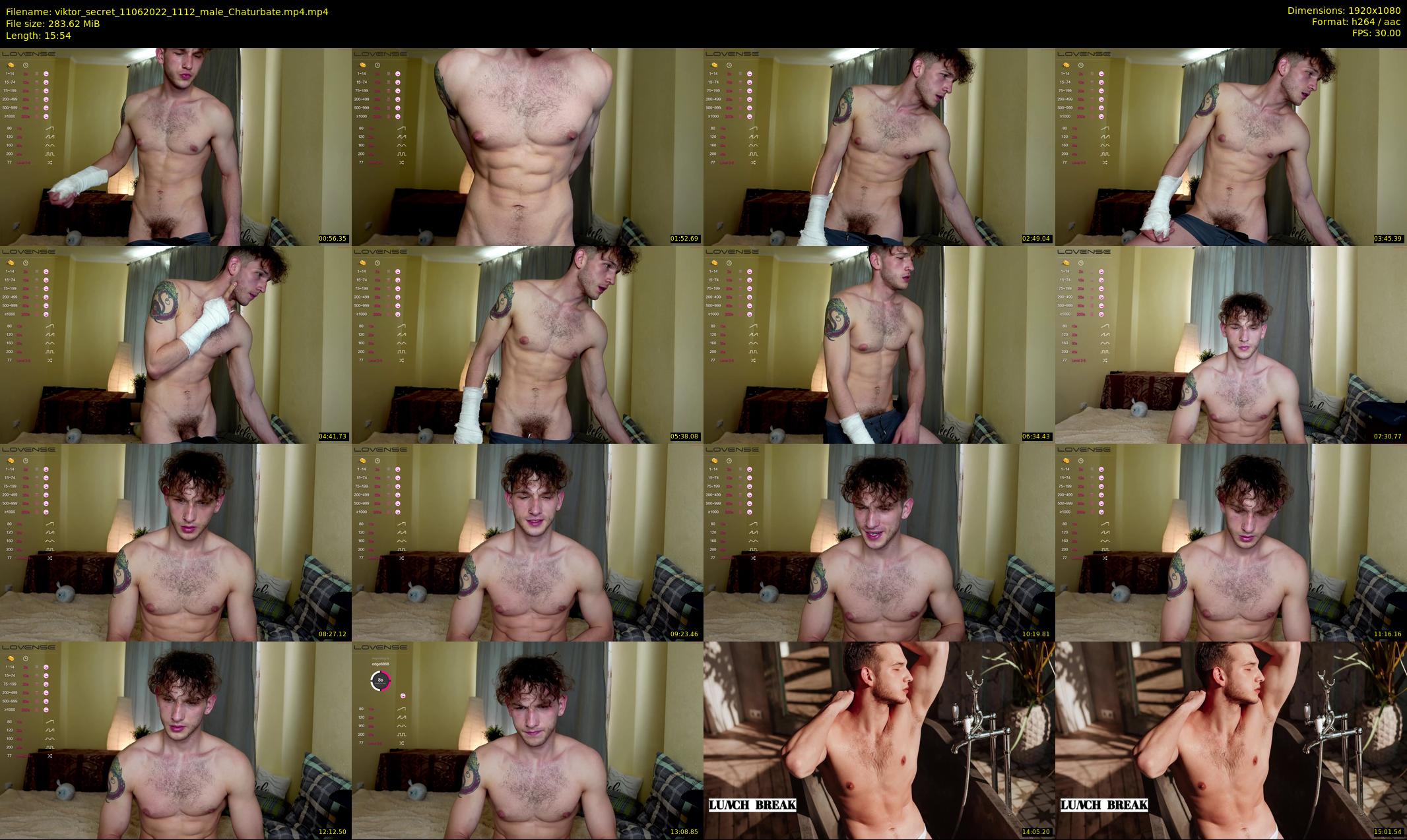viktor_secret — 16 minute Chaturbate male cam show recording, 1080p, Jun 11, 2022