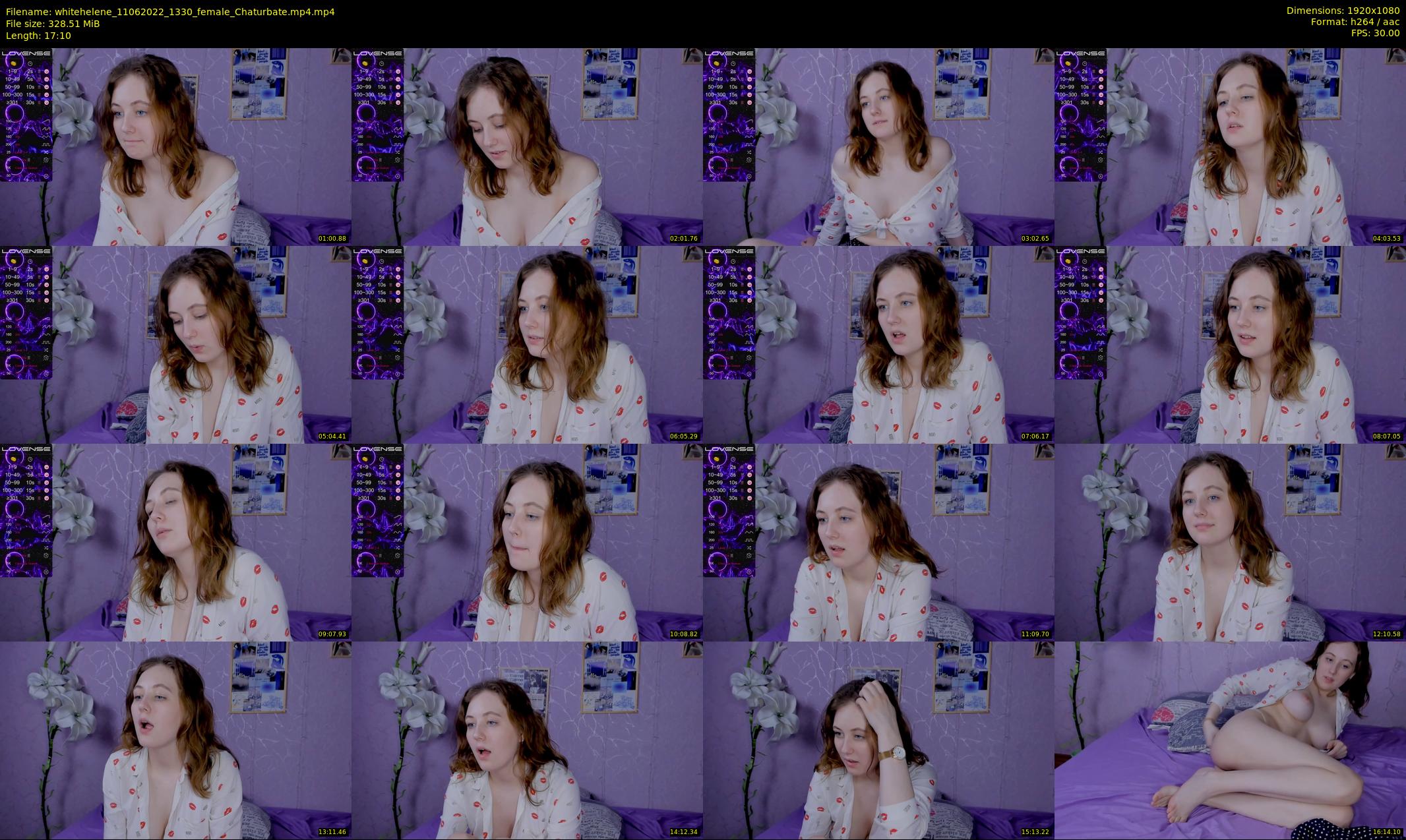 whitehelene — 18 minute Chaturbate female cam show recording, 1080p, Jun 11, 2022