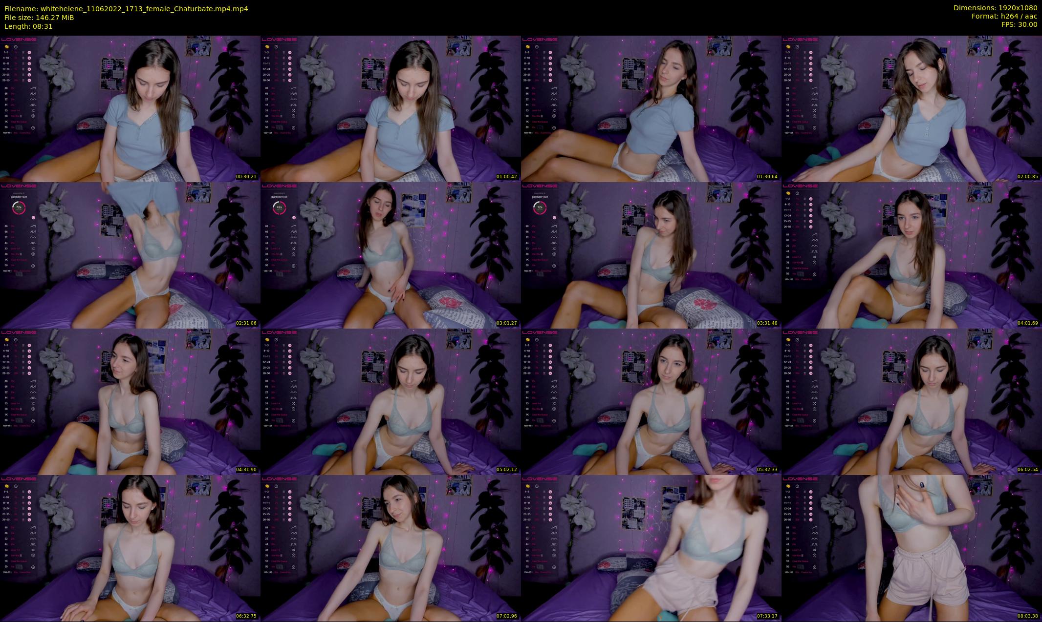 whitehelene — 9 minute Chaturbate female cam show recording, 1080p, Jun 11, 2022