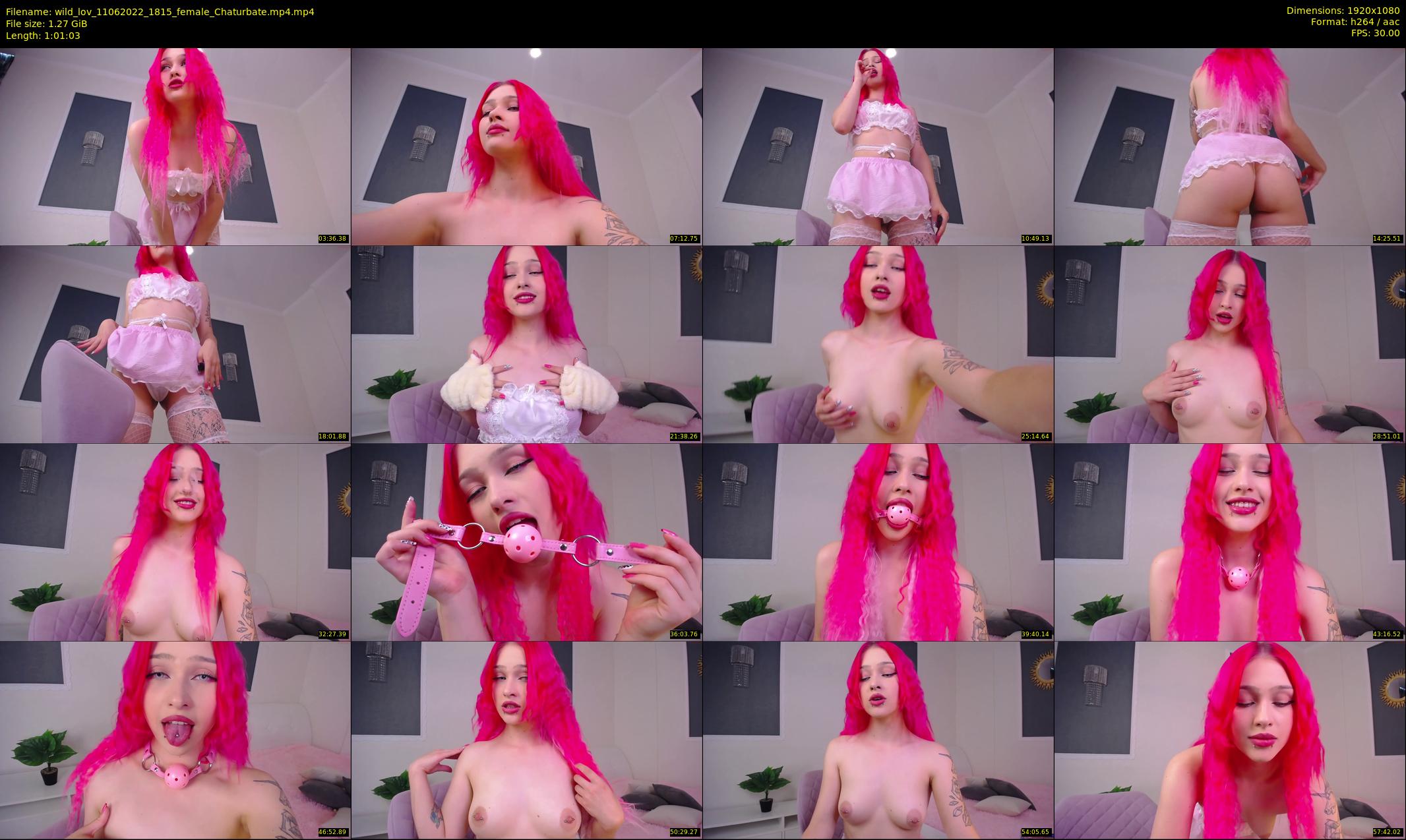 wild_lov — 62 minute Chaturbate female cam show recording, 1080p, Jun 11, 2022