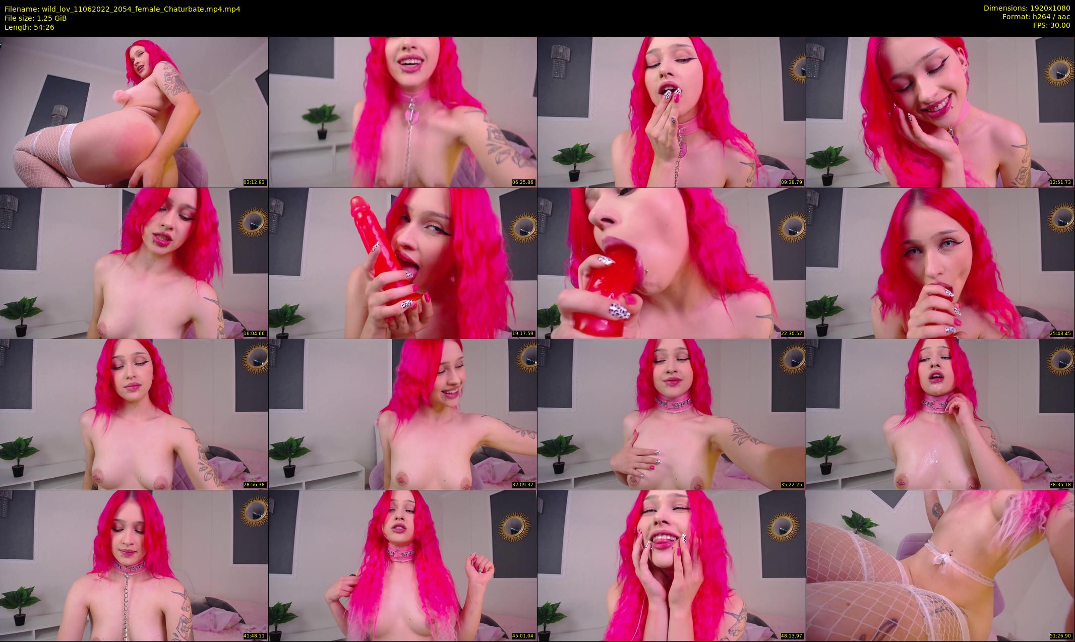 wild_lov — 55 minute Chaturbate female cam show recording, 1080p, Jun 11, 2022