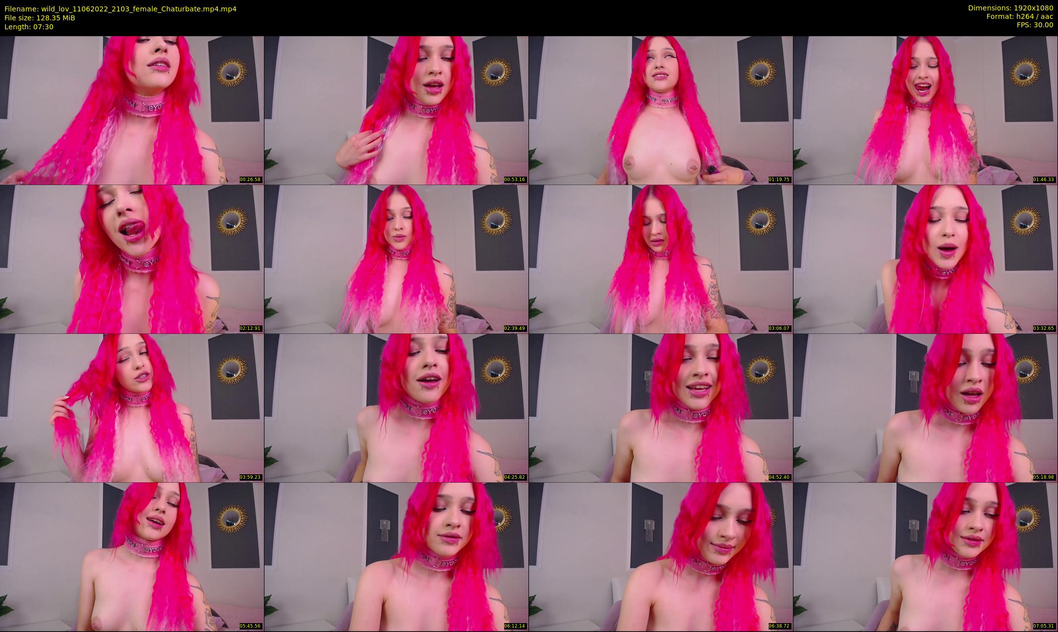 wild_lov — 8 minute Chaturbate female cam show recording, 1080p, Jun 11, 2022