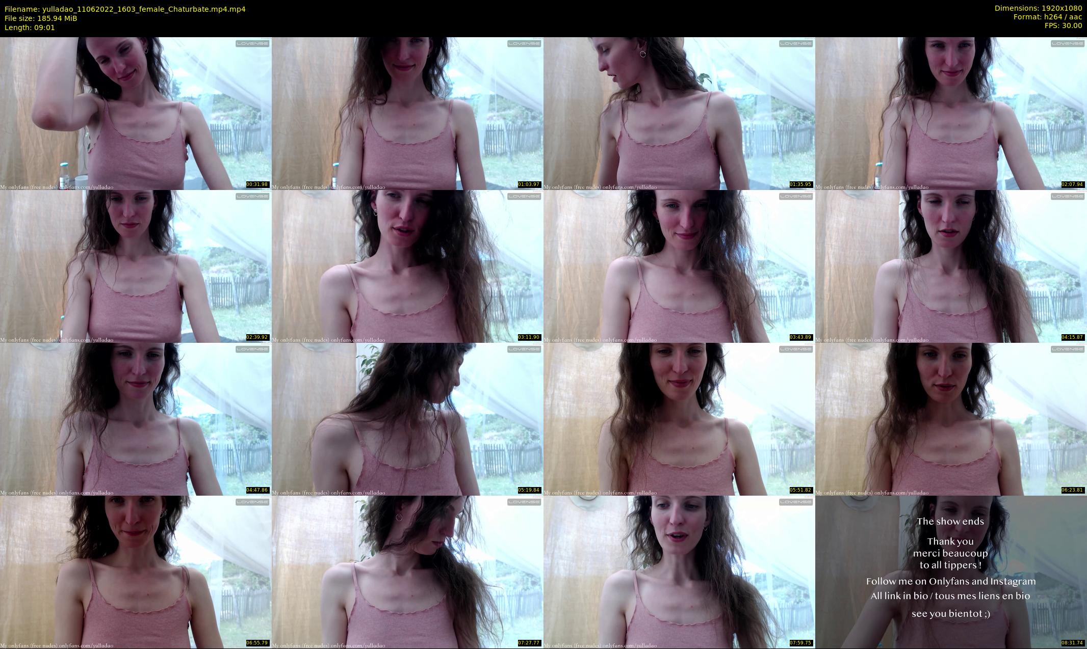 yulladao — 10 minute Chaturbate female cam show recording, 1080p, Jun 11, 2022