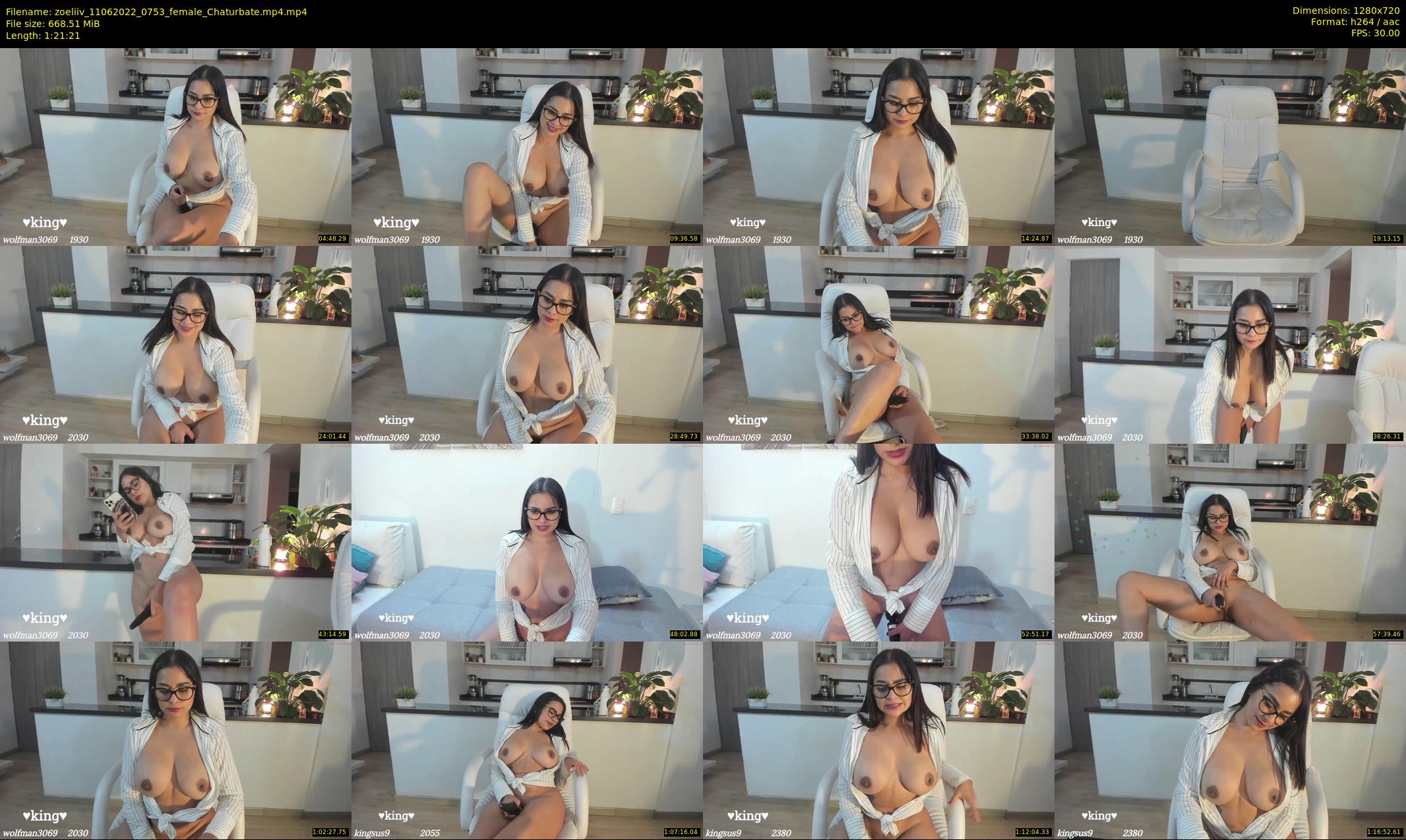 zoeliiv — 82 minute Chaturbate female cam show recording, 720p, Jun 11, 2022