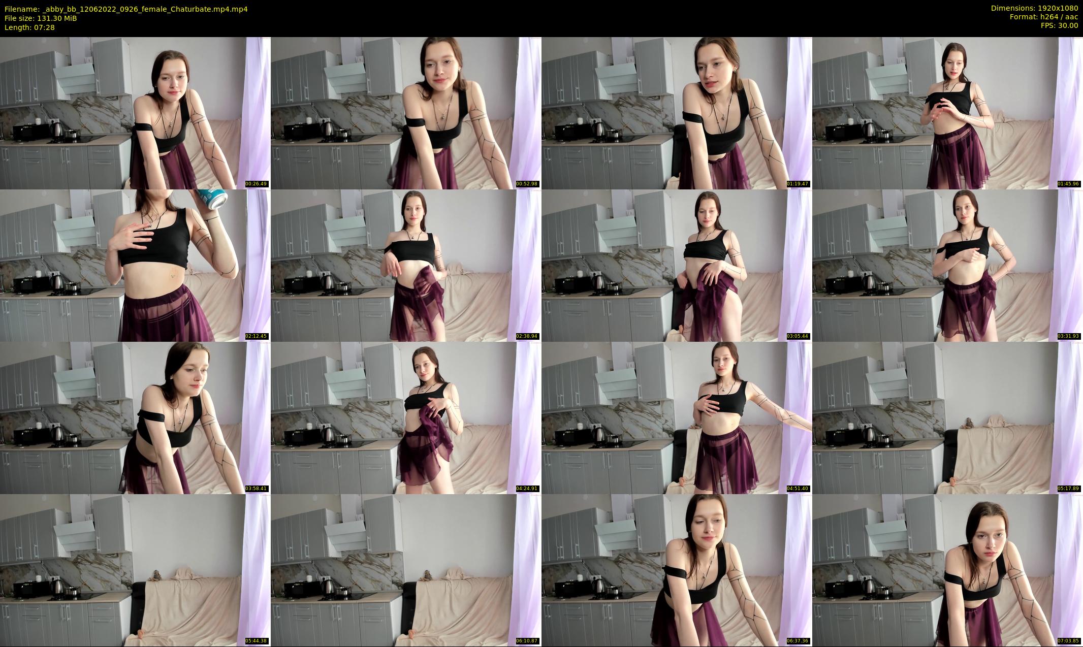 _abby_bb — 8 minute Chaturbate female cam show recording, 1080p, Jun 12, 2022