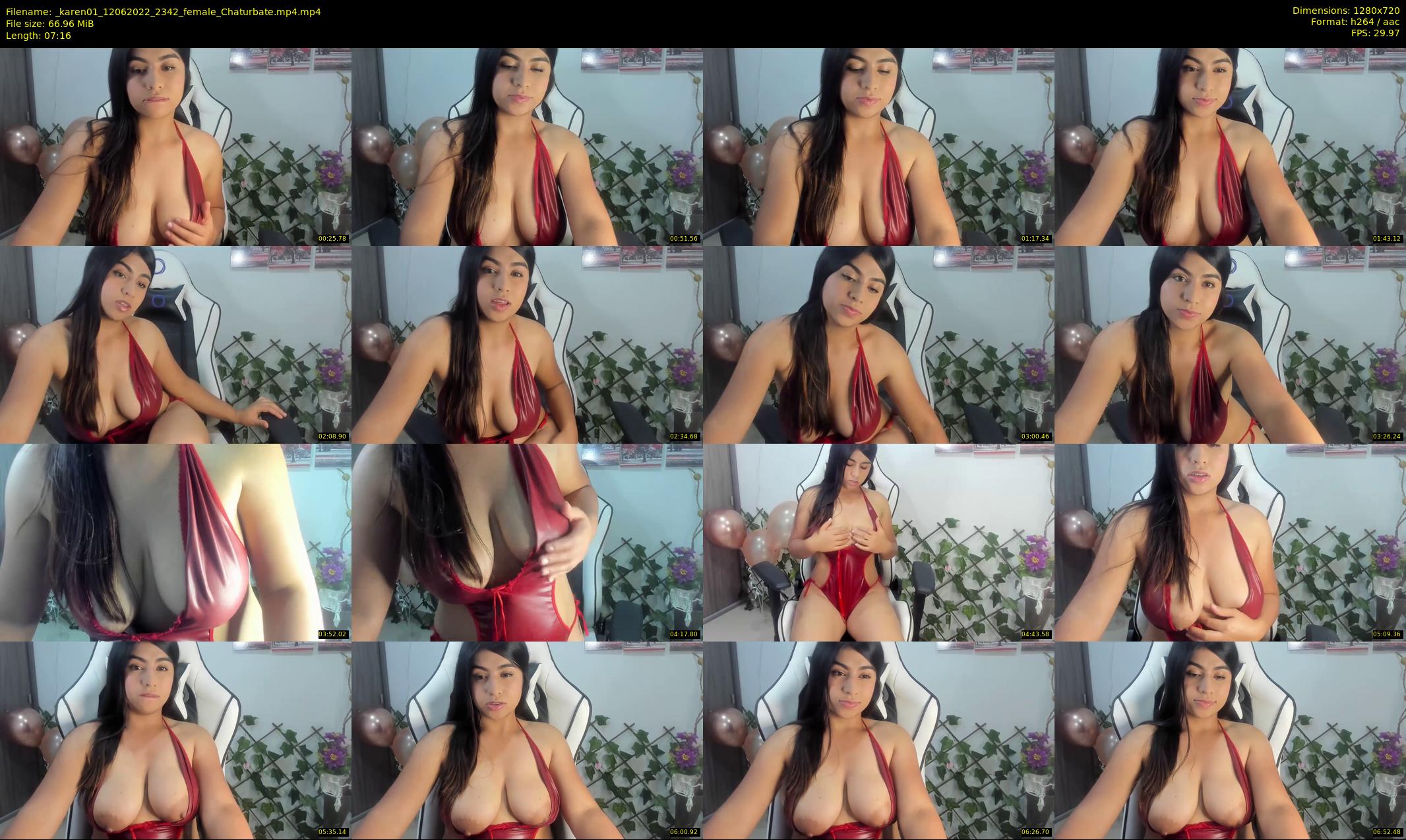 _karen01 — 8 minute Chaturbate female cam show recording, 720p, Jun 12, 2022