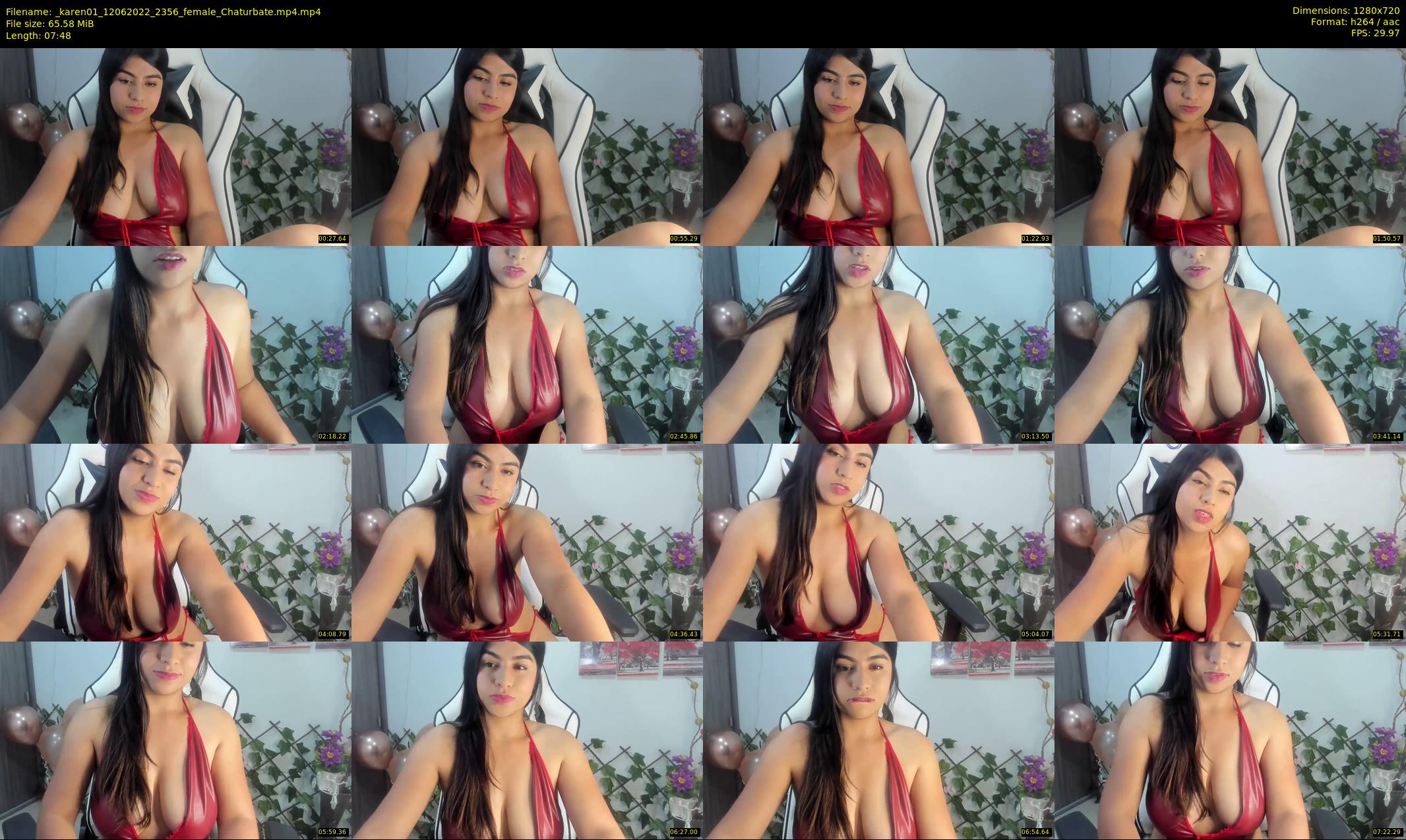 _karen01 — 8 minute Chaturbate female cam show recording, 720p, Jun 12, 2022