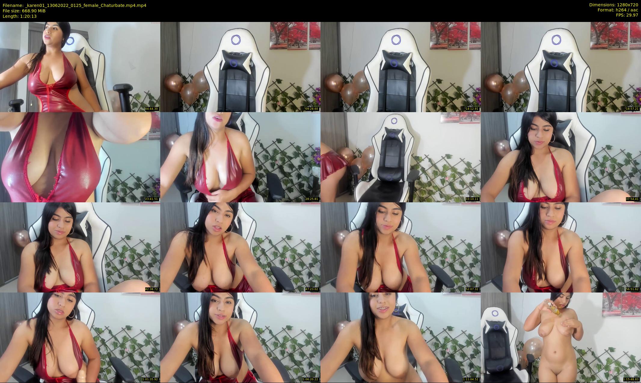 _karen01 — 81 minute Chaturbate female cam show recording, 720p, Jun 13, 2022