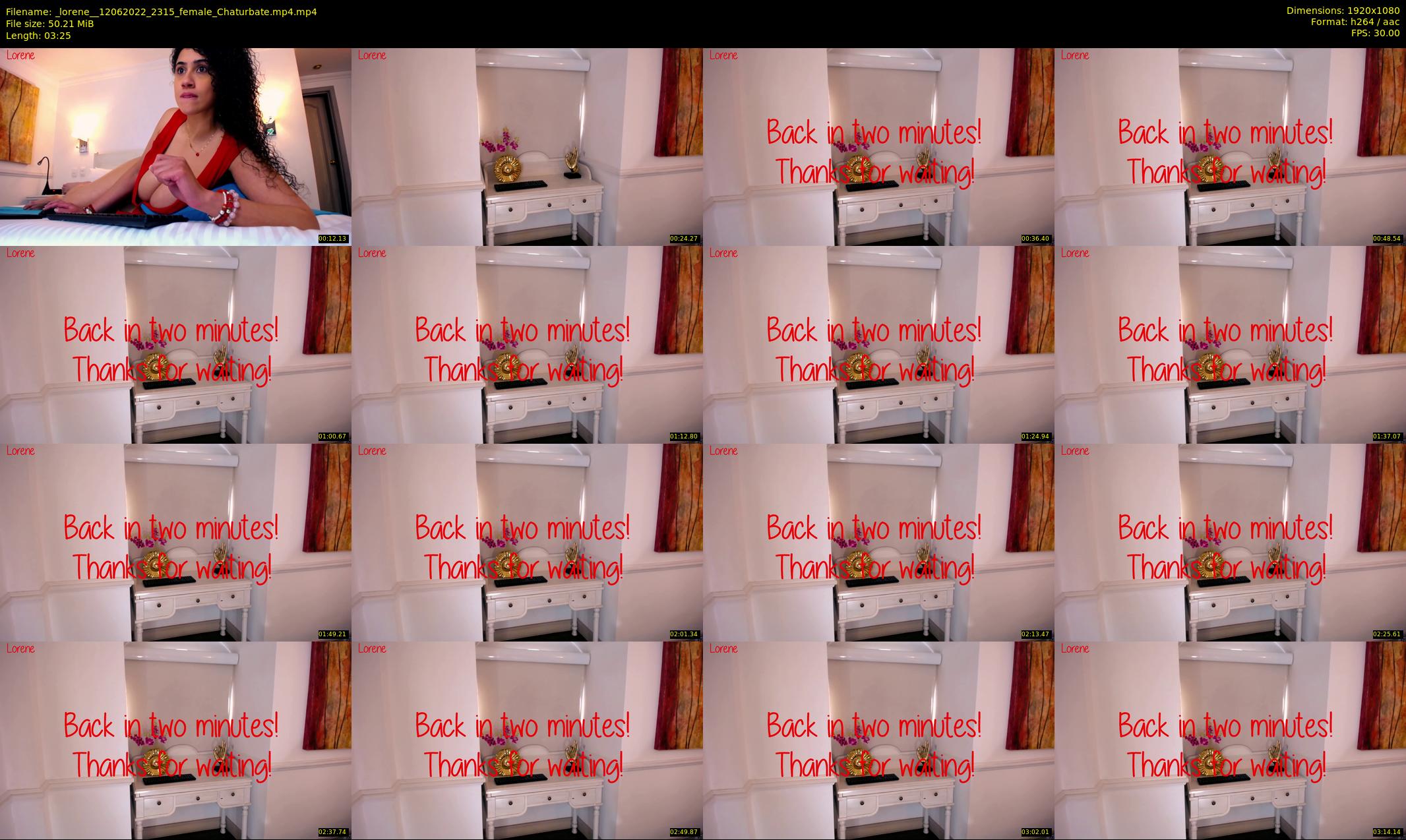 _lorene_ — 4 minute Chaturbate female cam show recording, 1080p, Jun 12, 2022