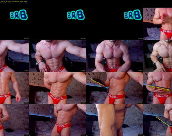 adam_muscle_ — 42 minute Chaturbate male cam show recording, 1080p, Jun 12, 2022