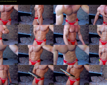 adam_muscle_ — 55 minute Chaturbate male cam show recording, 1080p, Jun 12, 2022