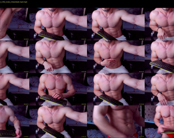 adam_muscle_ — 16 minute Chaturbate male cam show recording, 1080p, Jun 12, 2022