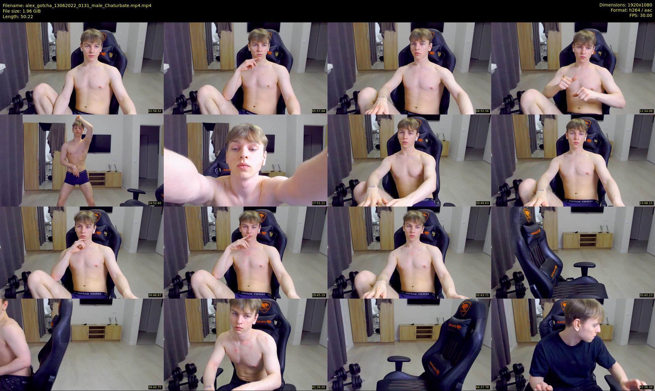 alex_gotcha — 51 minute Chaturbate male cam show recording, 1080p, Jun 13, 2022