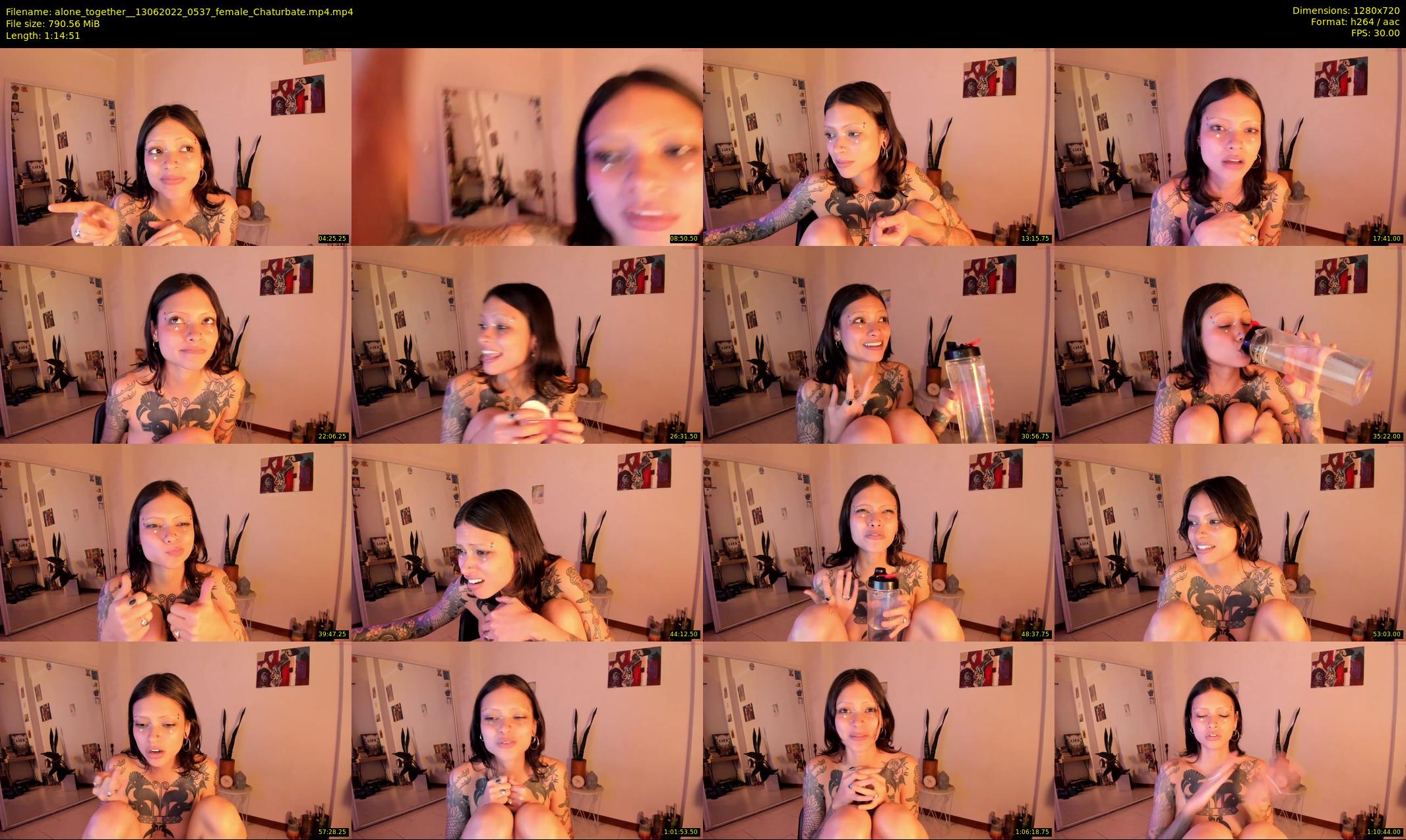 alone_together_ — 75 minute Chaturbate female cam show recording, 720p, Jun 13, 2022