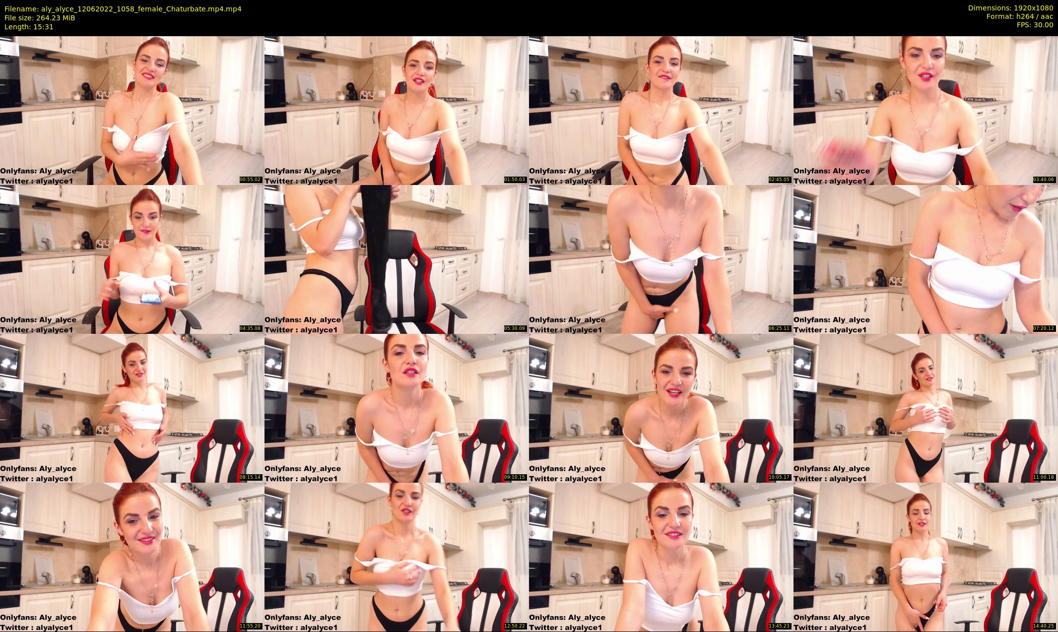 aly_alyce — 16 minute Chaturbate female cam show recording, 1080p, Jun 12, 2022