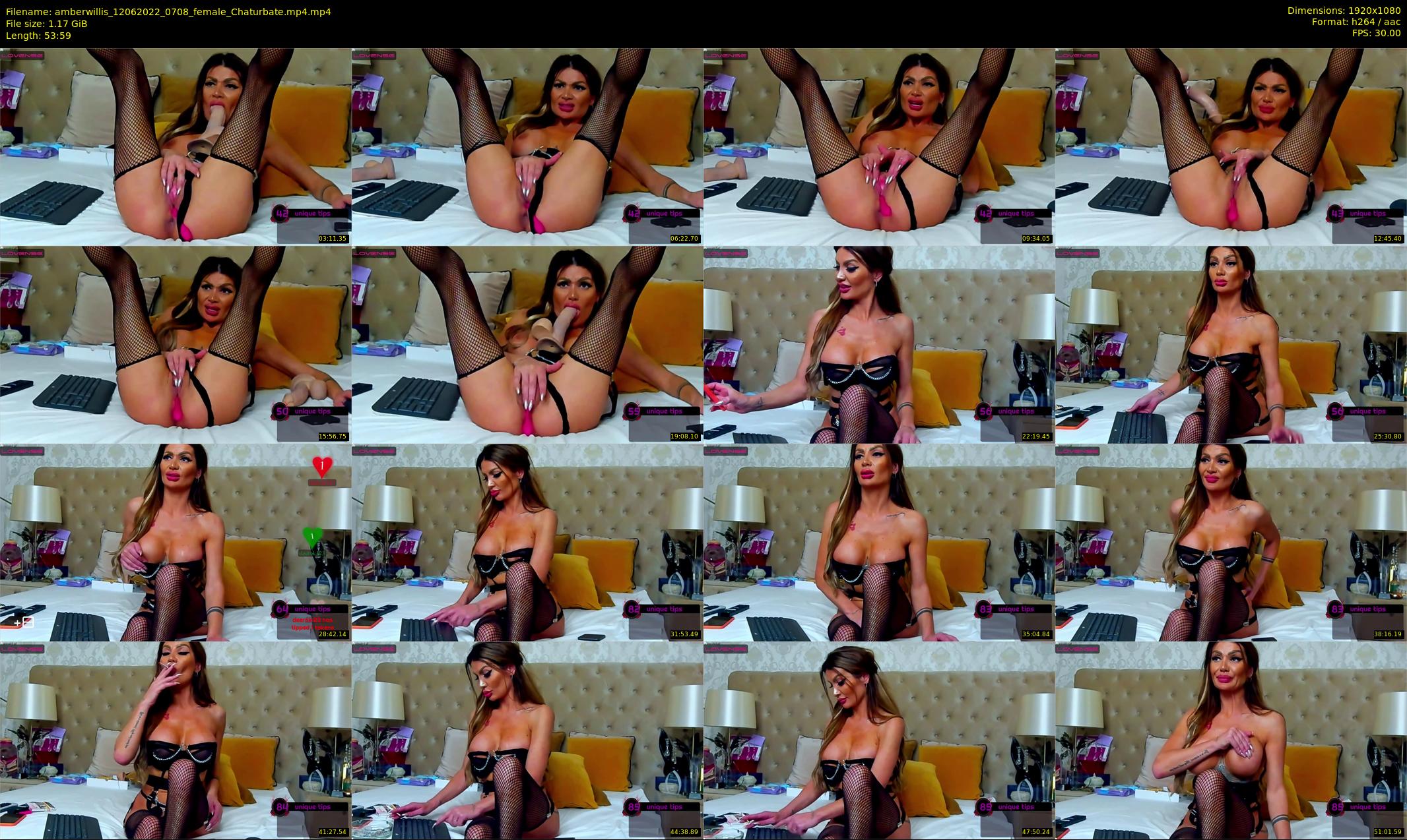 amberwillis — 54 minute Chaturbate female cam show recording, 1080p, Jun 12, 2022