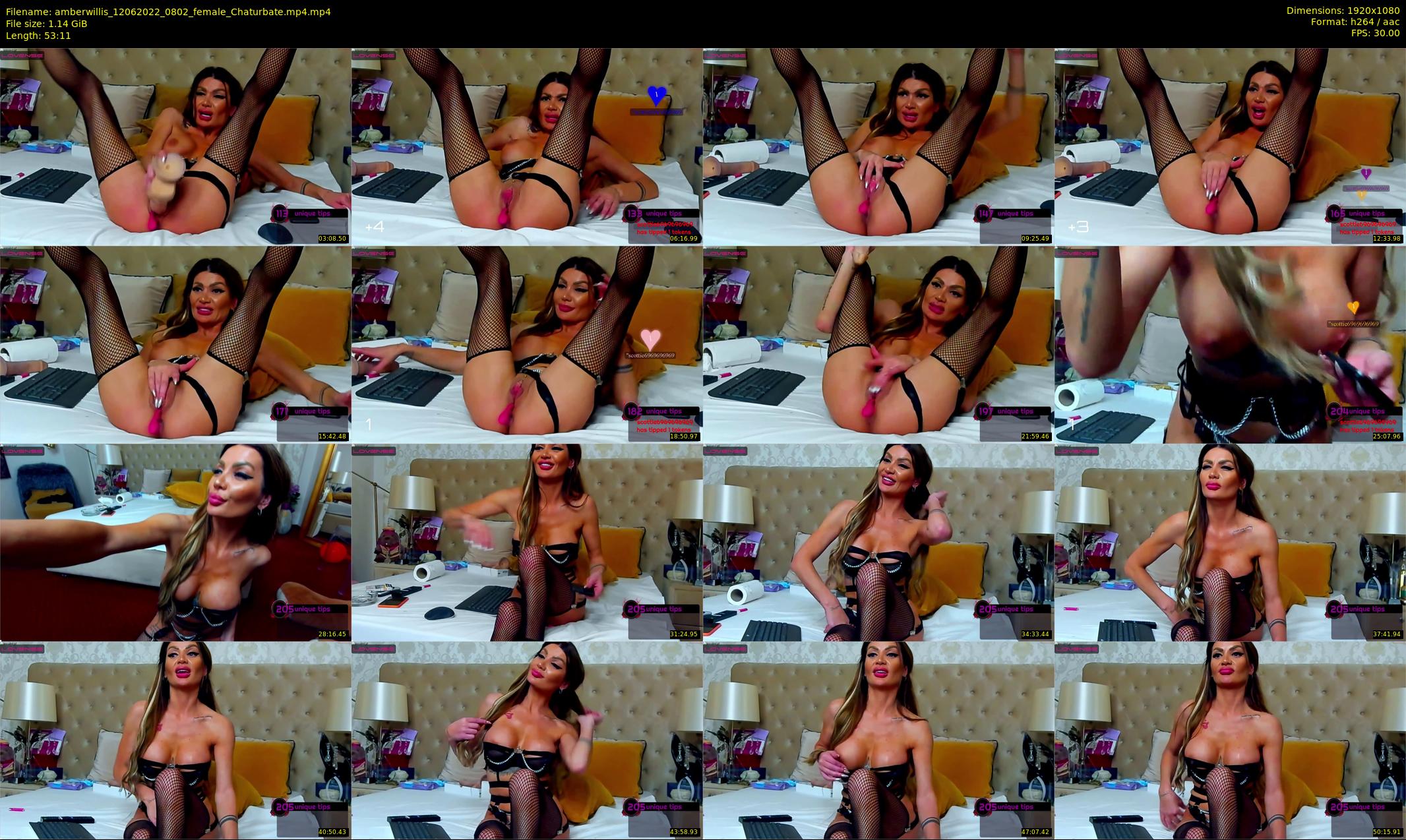 amberwillis — 54 minute Chaturbate female cam show recording, 1080p, Jun 12, 2022