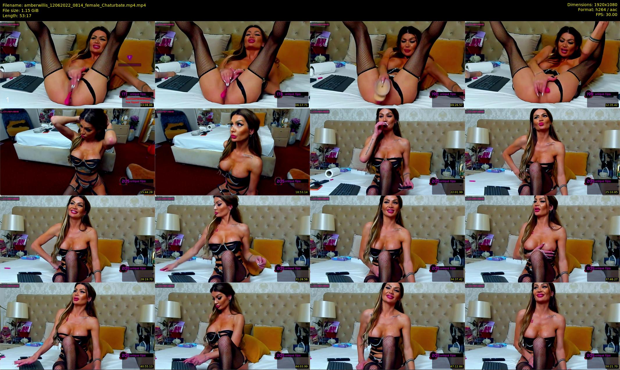 amberwillis — 54 minute Chaturbate female cam show recording, 1080p, Jun 12, 2022
