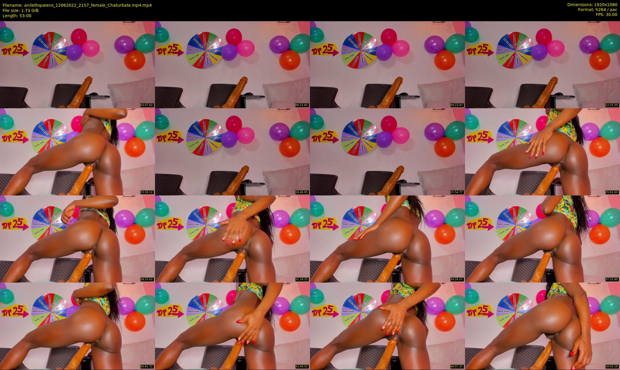 anilethqueens — 53 minute Chaturbate female cam show recording, 1080p, Jun 12, 2022