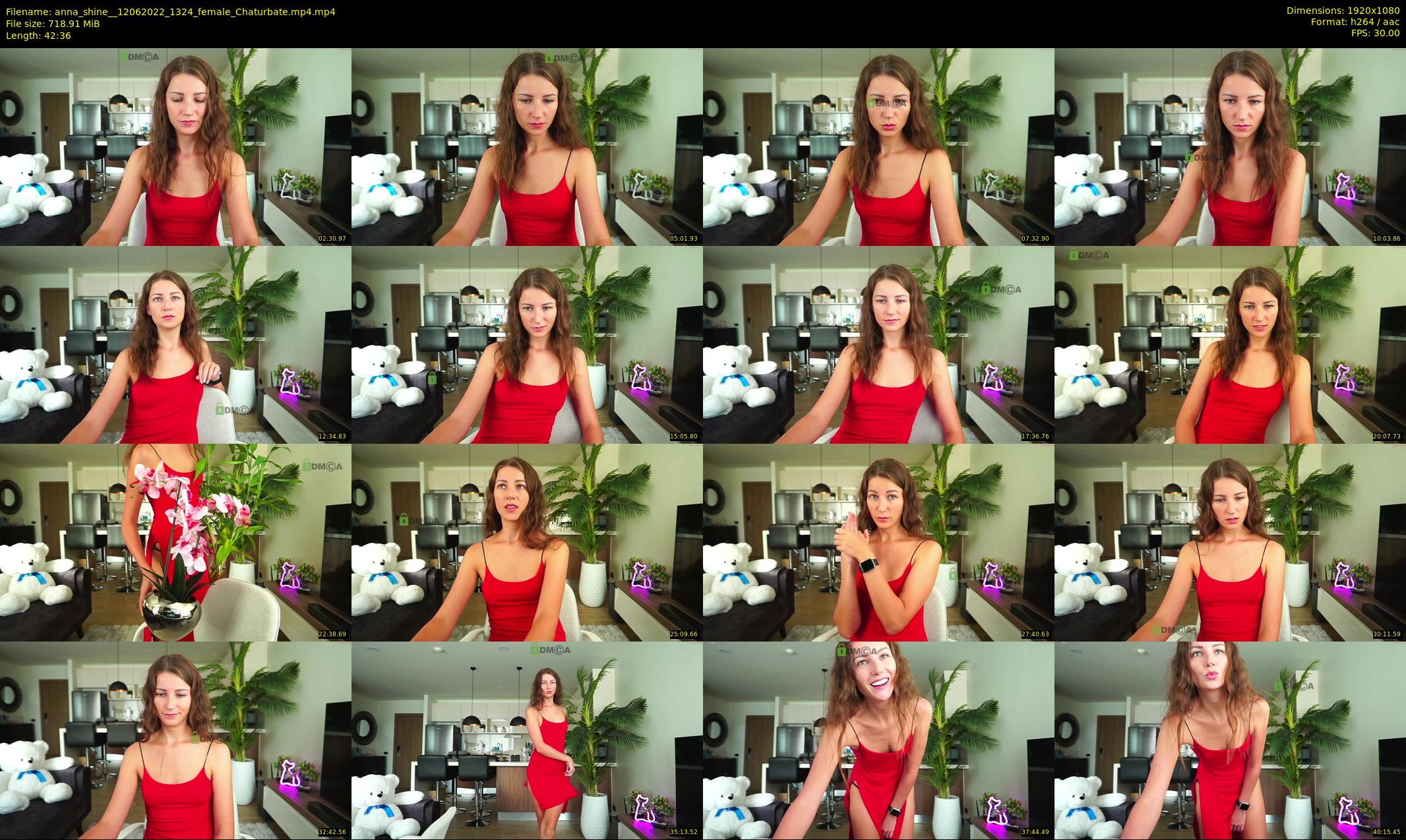 anna_shine_ — 43 minute Chaturbate female cam show recording, 1080p, Jun 12, 2022