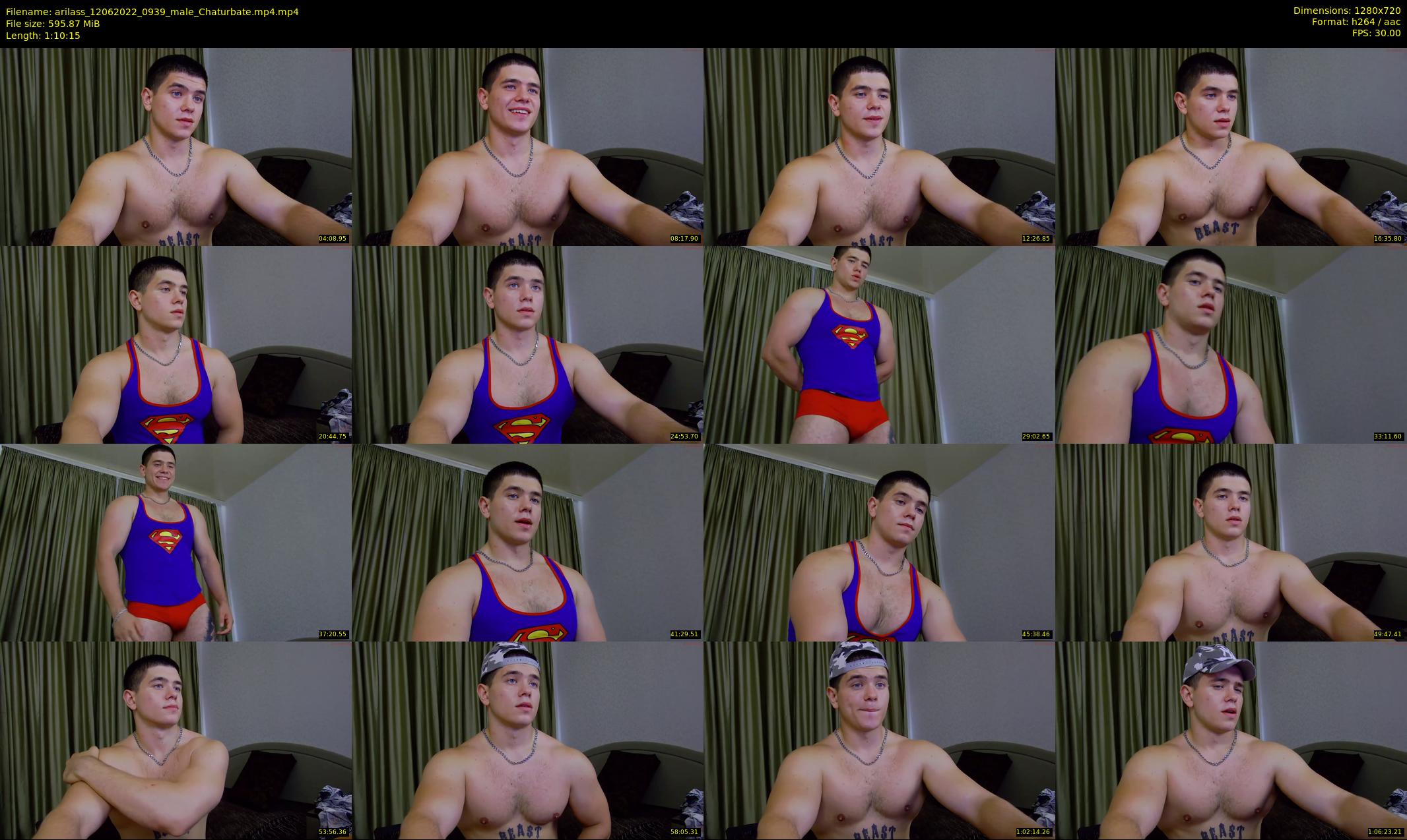 arilass — 71 minute Chaturbate male cam show recording, 720p, Jun 12, 2022
